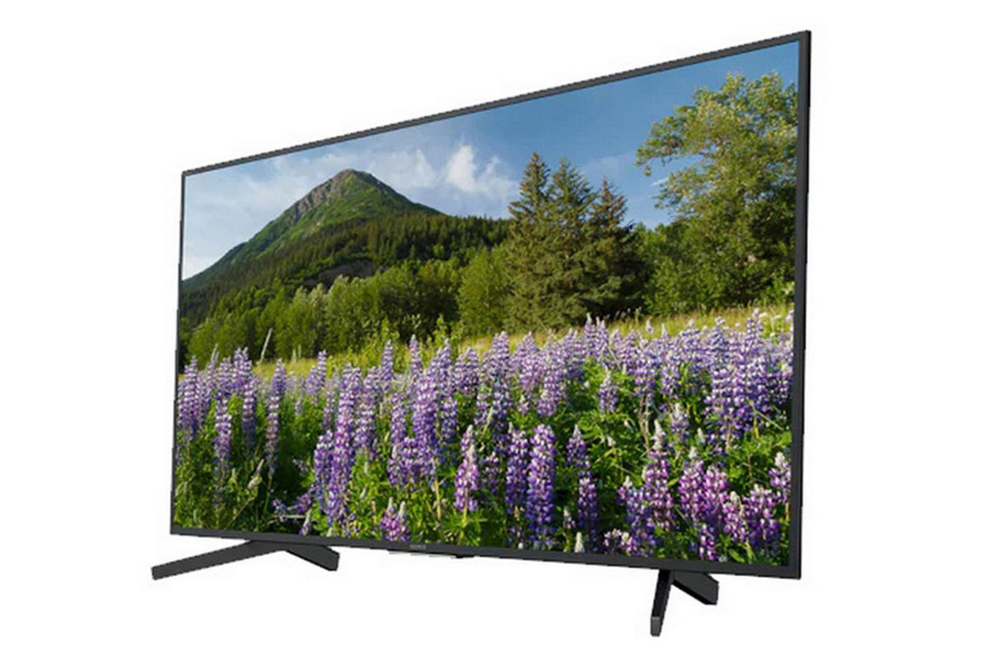 نمای نیمرخ راست تلویزیون سونی KD-55X7000F