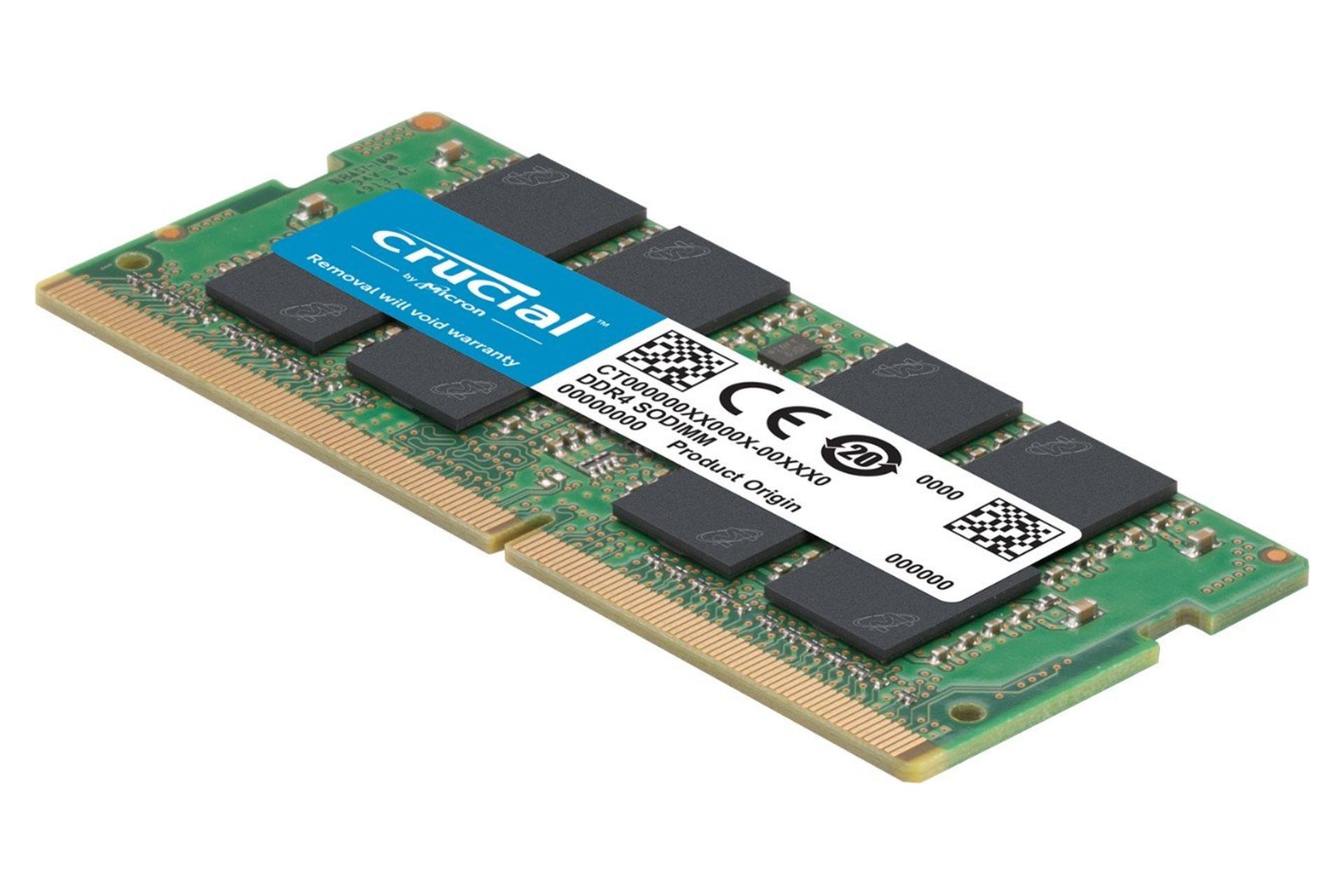 نمای راست رم کروشیال Crucial CT8G4SFD8213 ظرفیت 8 گیگابایت از نوع DDR4-2133