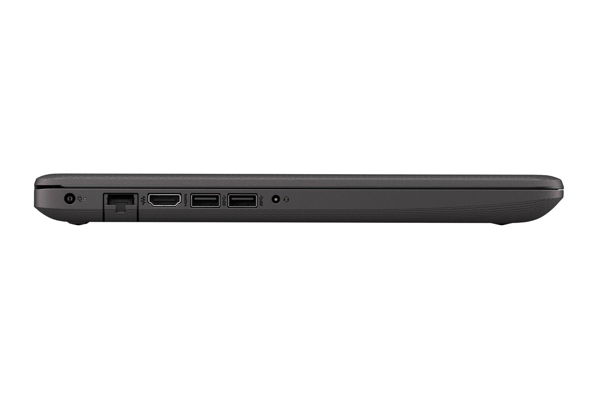 نمای کنار لپ تاپ اچ پی 250 جی 7 و نمایش پورت ها