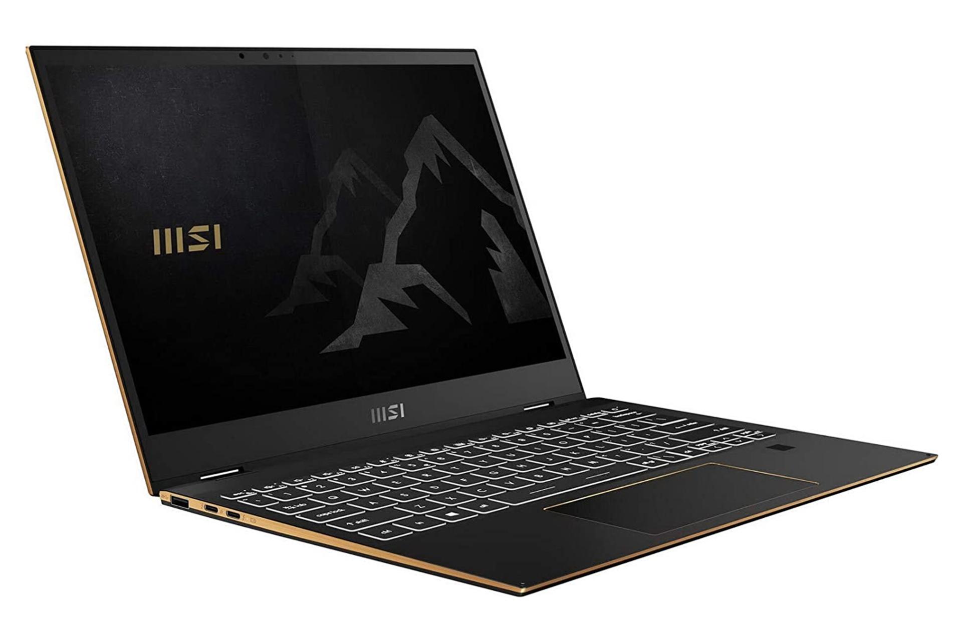 نمای چپ لپ تاپ ام اس آی MSI Summit E13 Flip Evo