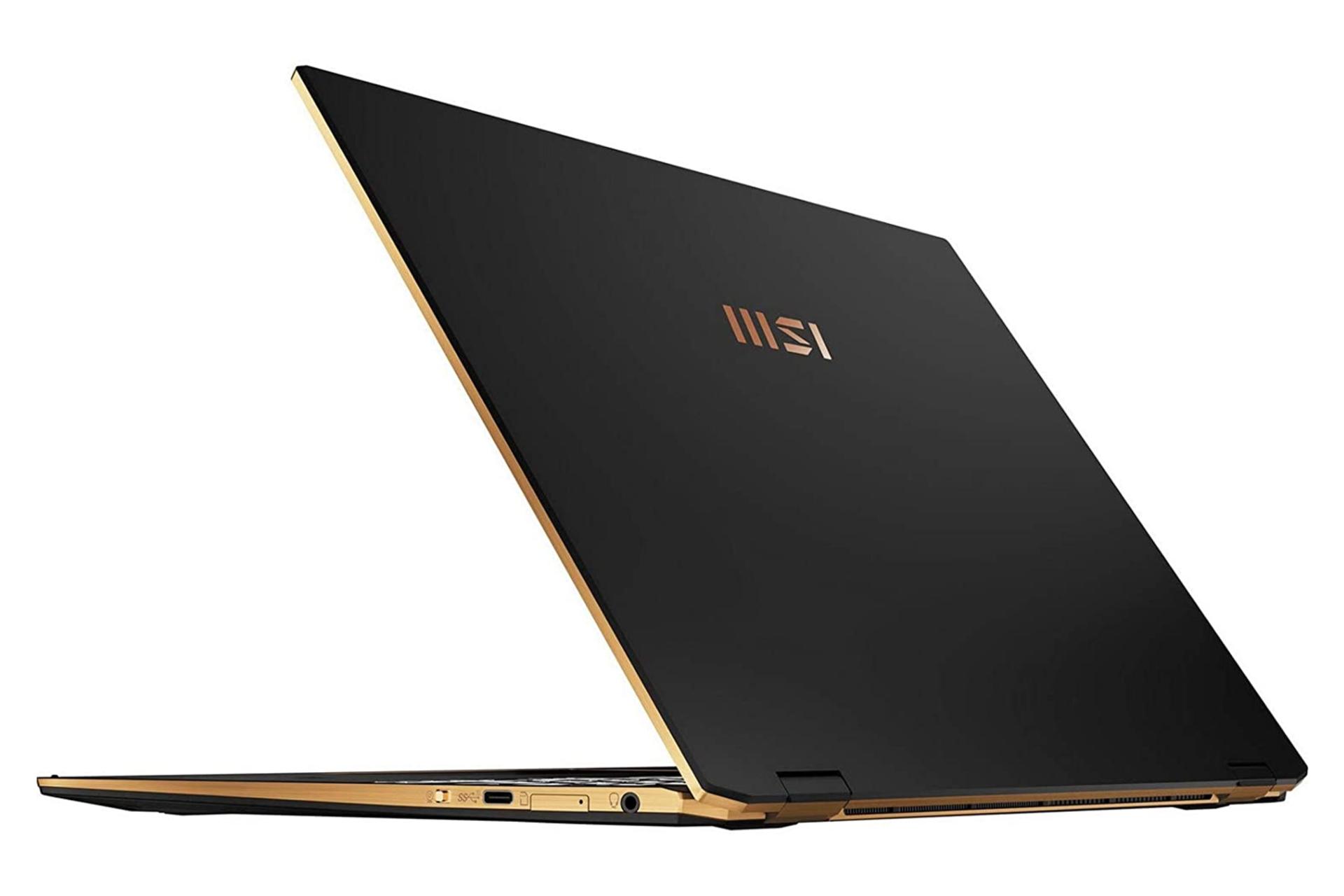 نمای پشت سمت راست لپ تاپ ام اس آی MSI Summit E13 Flip Evo