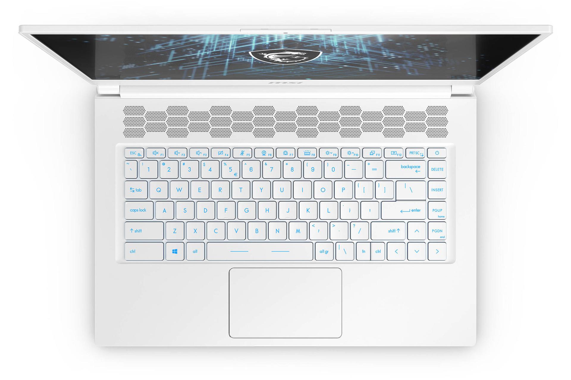 نمای بالا لپ تاپ ام اس آی Stealth 15m