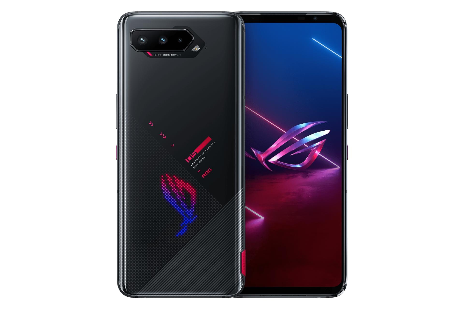 گوشی موبایل راگ فون 5 اس ایسوس / Asus ROG Phone 5s مشکی