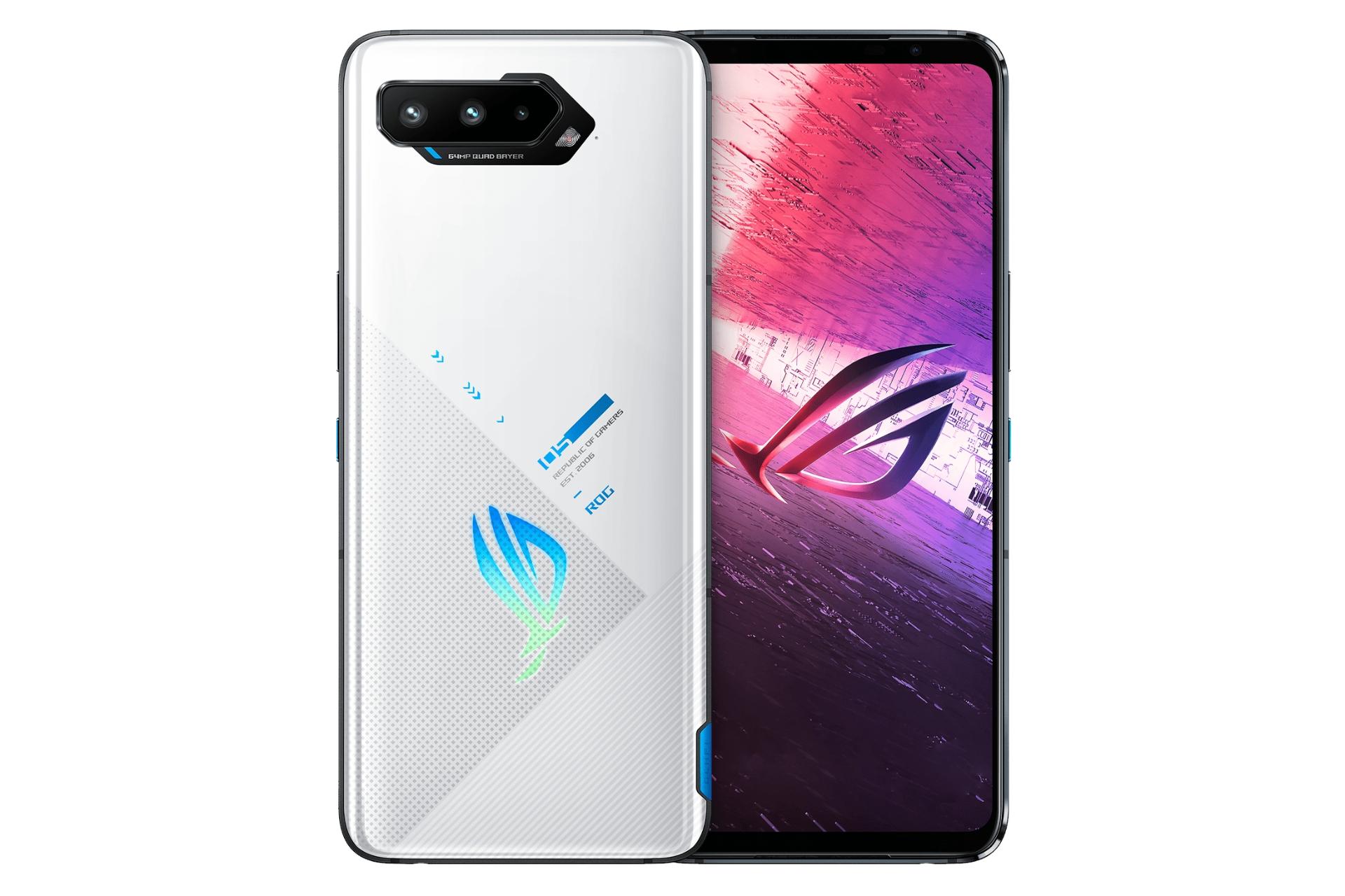 گوشی موبایل راگ فون 5 اس ایسوس / Asus ROG Phone 5s سفید