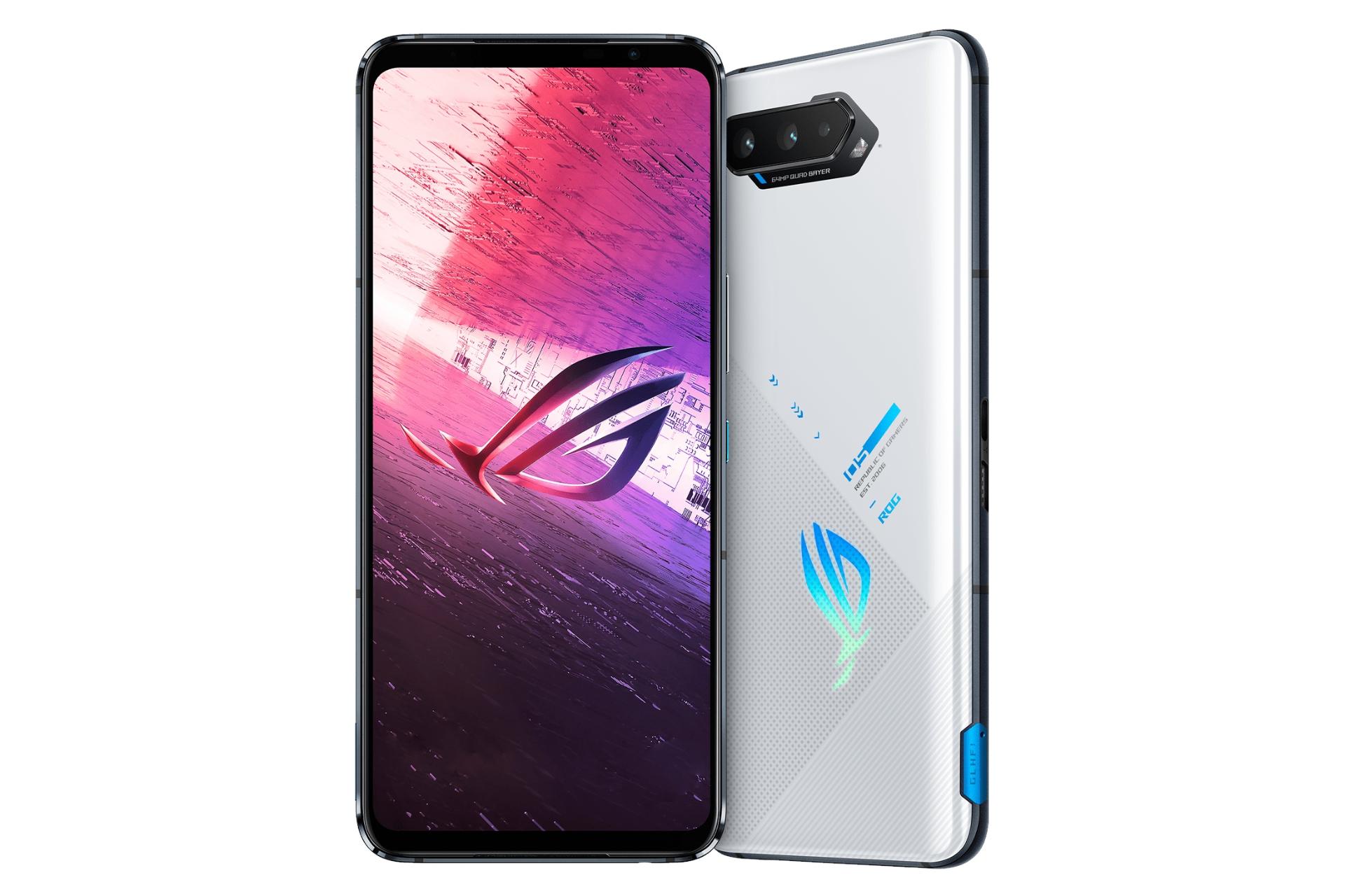 پنل جلو گوشی موبایل راگ فون 5 اس ایسوس / Asus ROG Phone 5s سفید