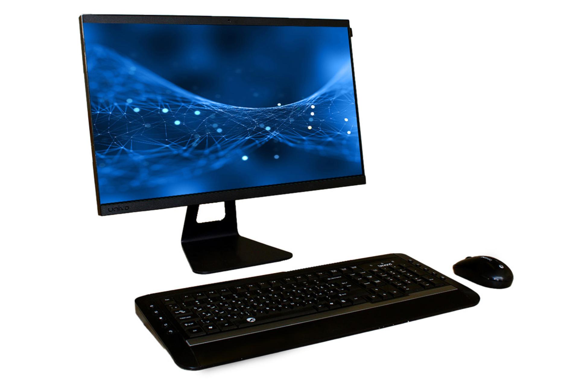کامپیوتر آل این وان All in One Univo UA-2225 همراه ماوس و کیبورد