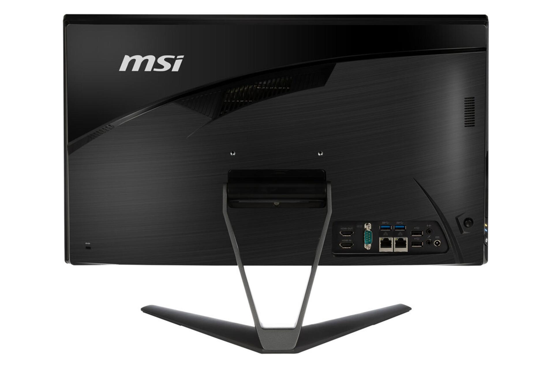 نمای پشت کامپیوتر آل این وان All in One MSI Pro 22X 10M