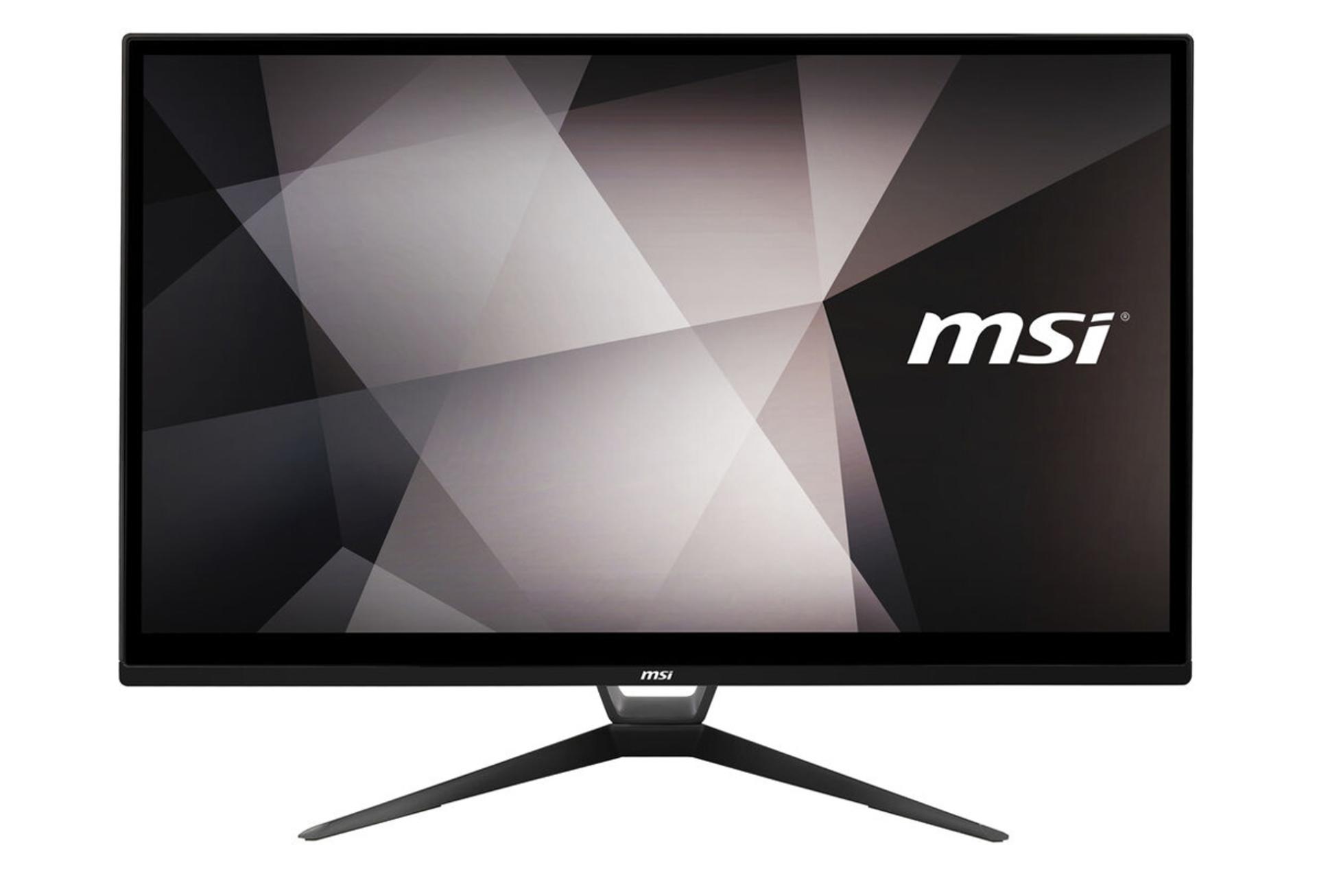 نمای روبرو کامپیوتر آل این وان All in One MSI Pro 22X 10M