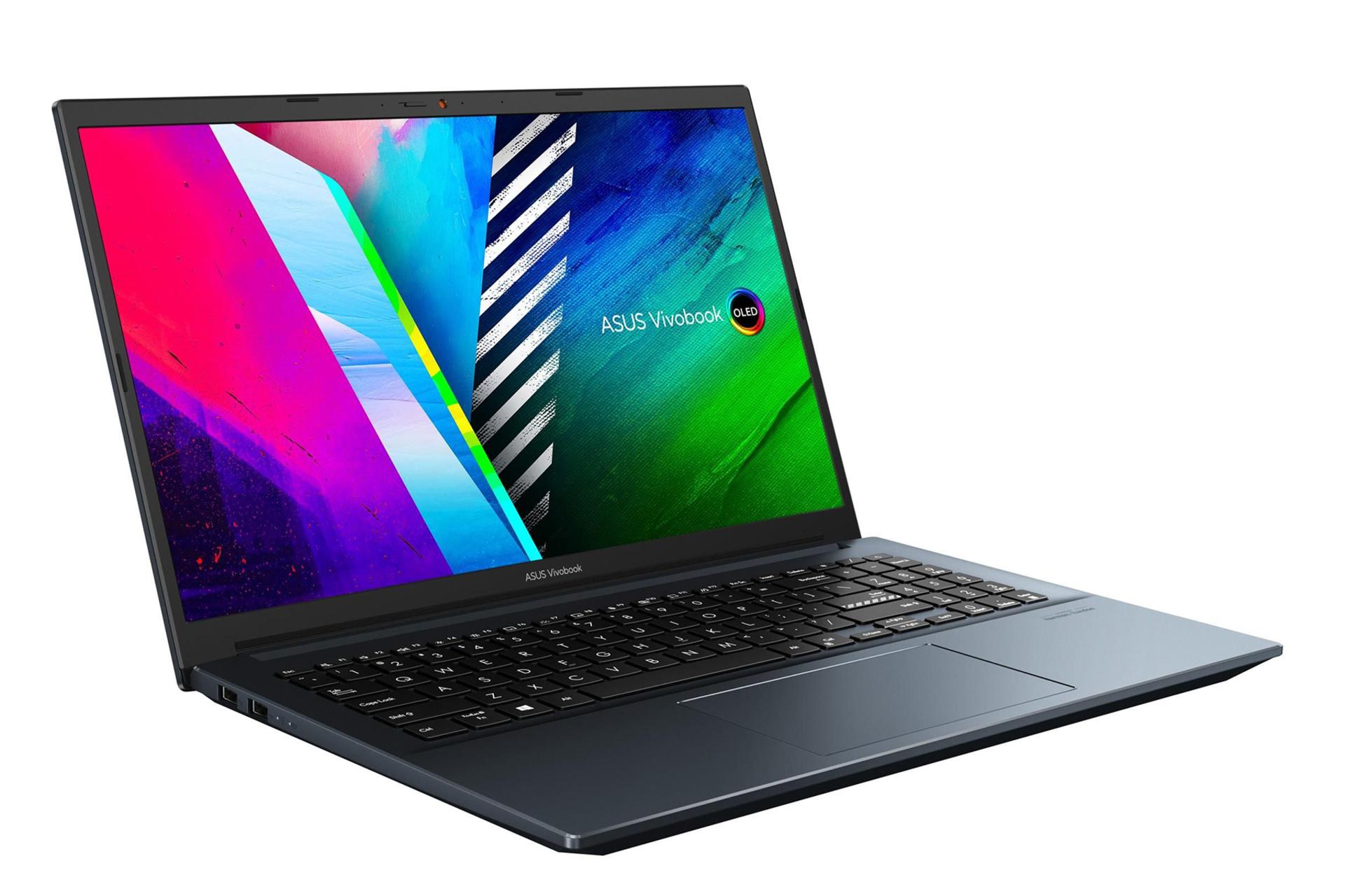 نمای نیمرخ چپ لپ تاپ ایسوس ویووبوک پرو 15 OLED K3500H
