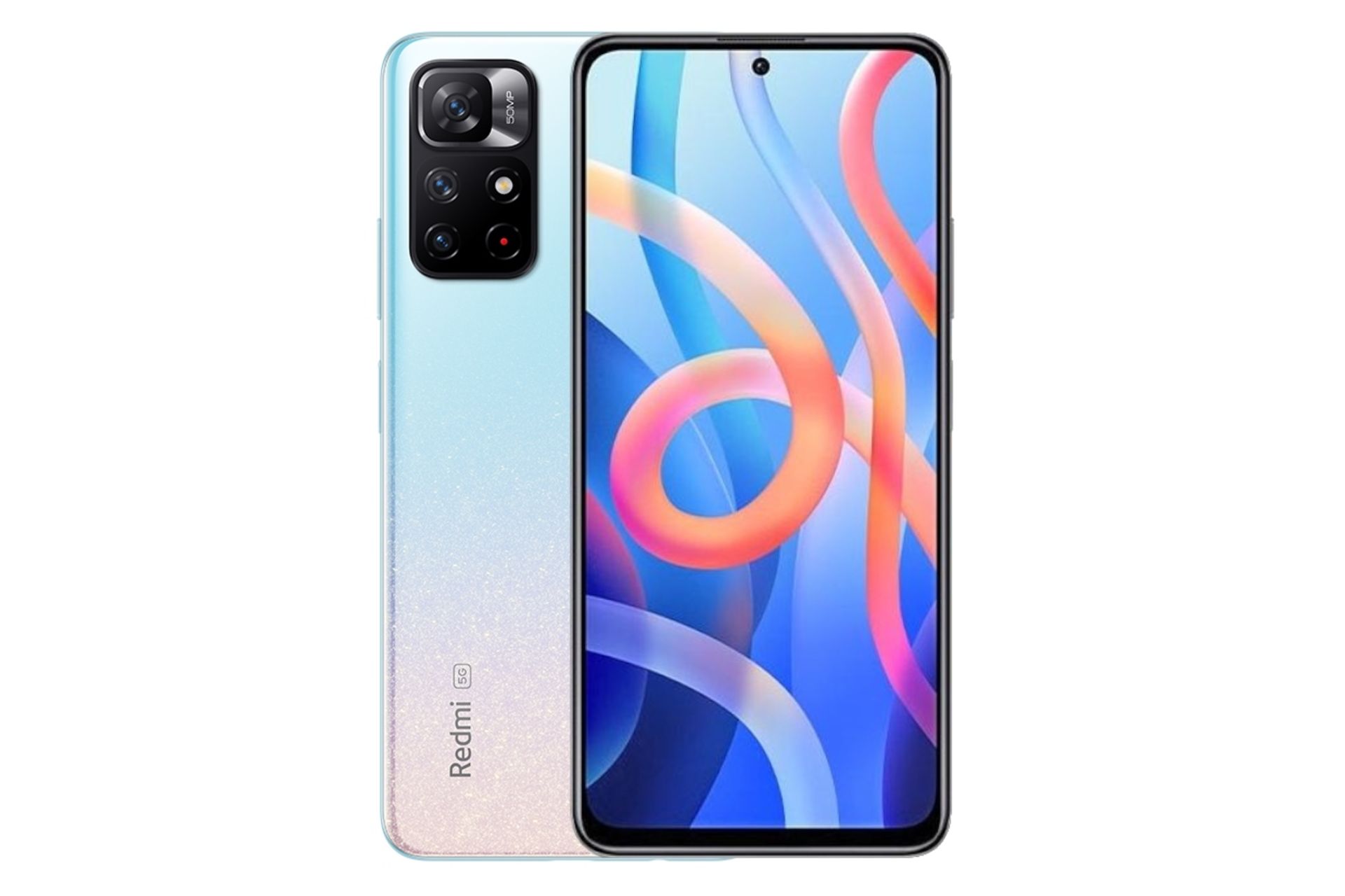 Xiaomi Redmi Note 11S 5G / گوشی موبایل ردمی نوت 11 اس شیائومی 5G آبی روشن