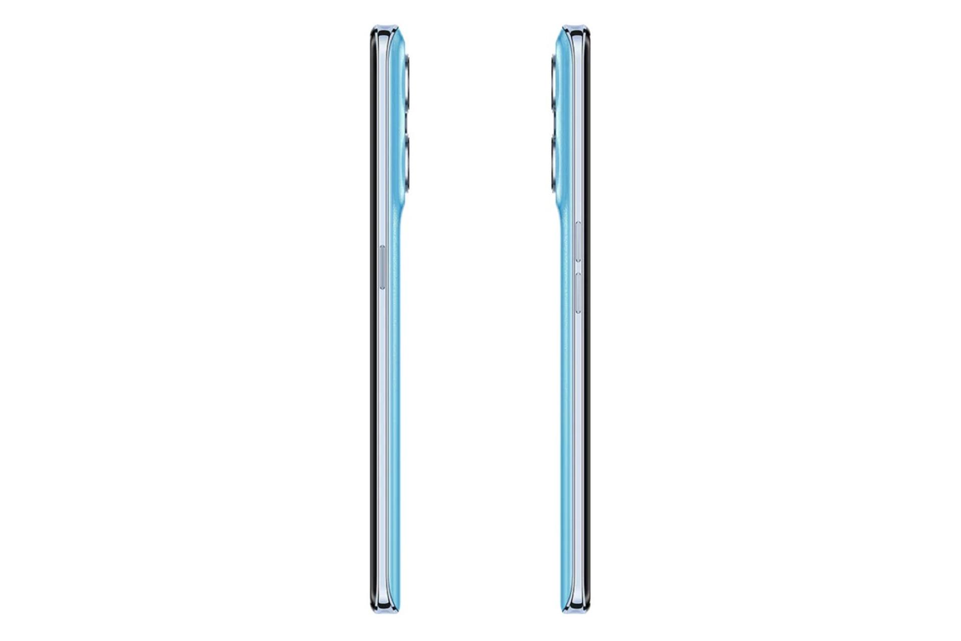 نمای جانبی گوشی موبایل K10 پرو اوپو / Oppo K10 Pro آبی