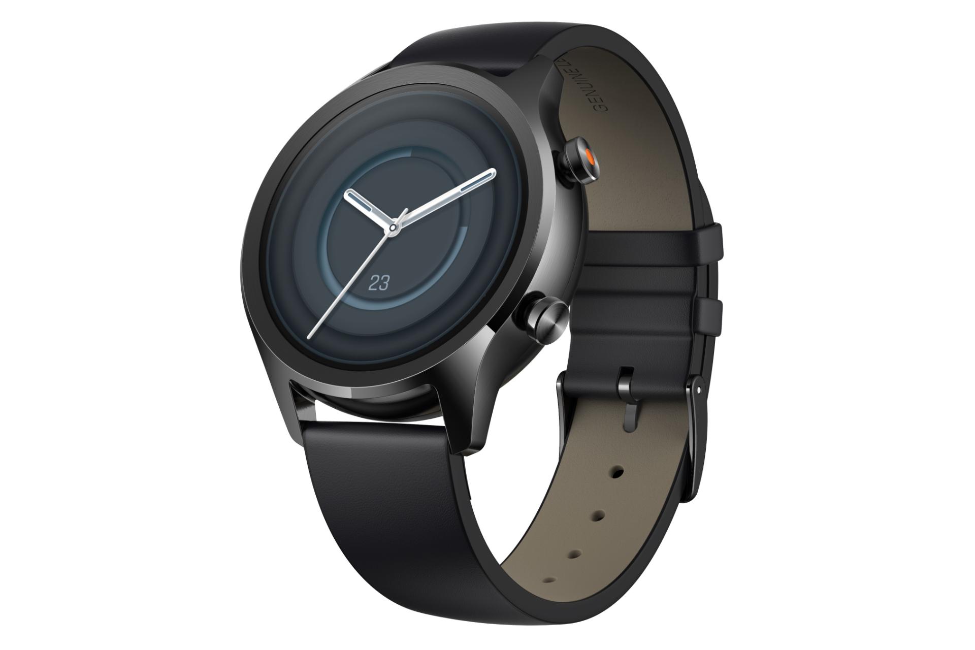 اسمارت واچ تیک واچ C2 پلاس موبوی Mobvoi TicWatch C2 Plus خاکستری تیره
