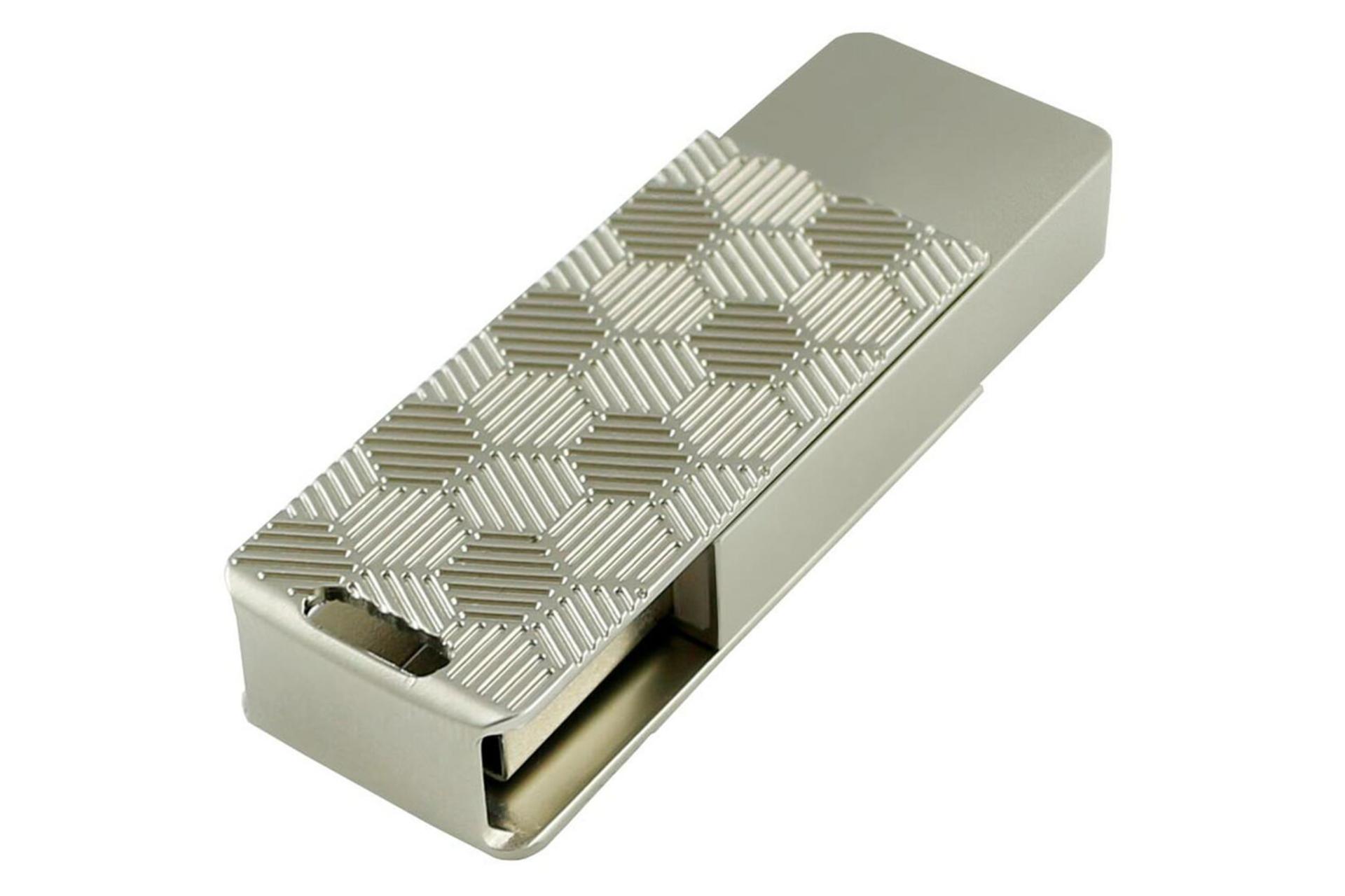 نمای جانبی فلش مموری اچ پی مدل x610w ظرفیت 128 گیگابایت