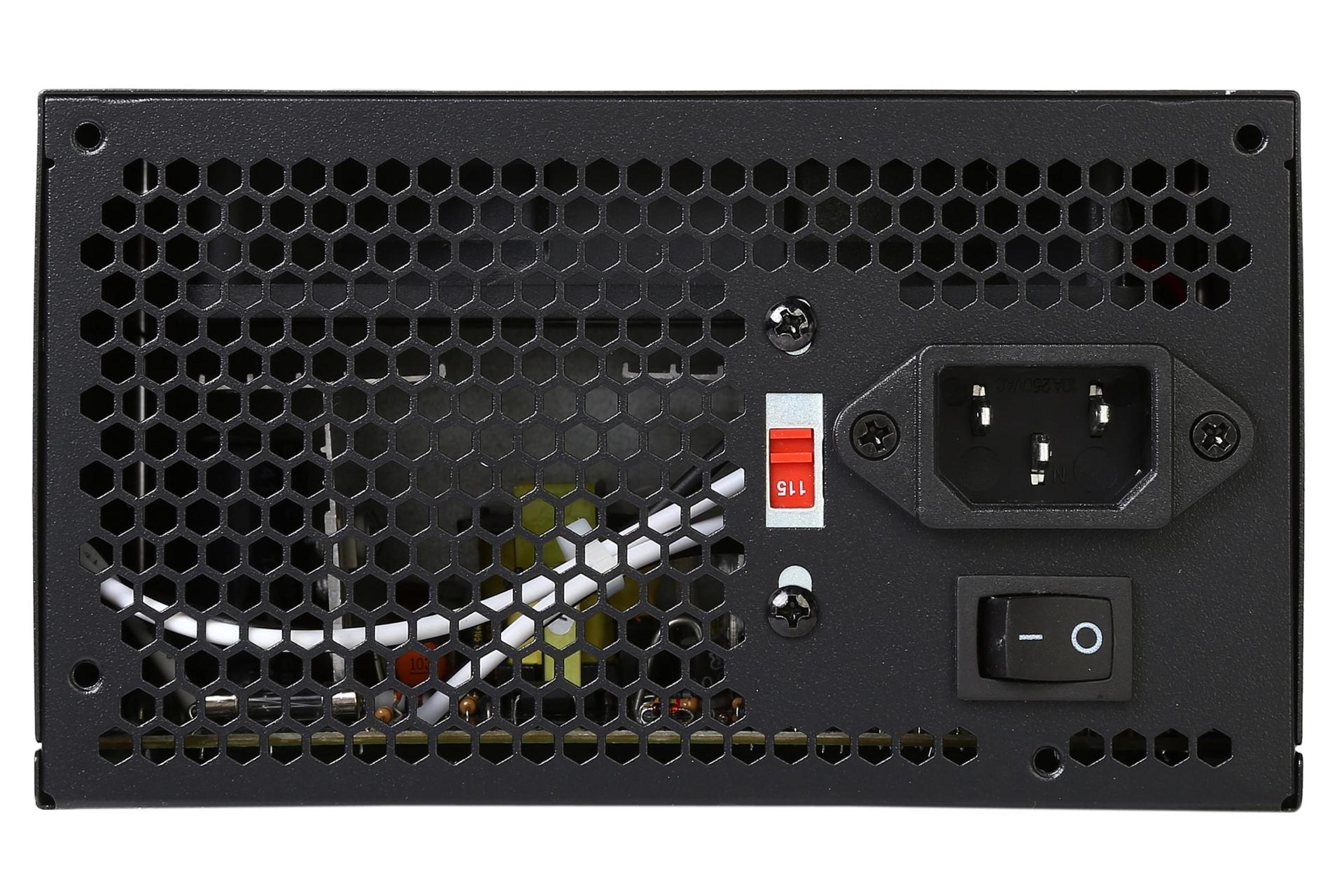 کلید پاور پاور کامپیوتر ریدمکس RX-400XT با توان 400 وات و تغییر ولتاژ
