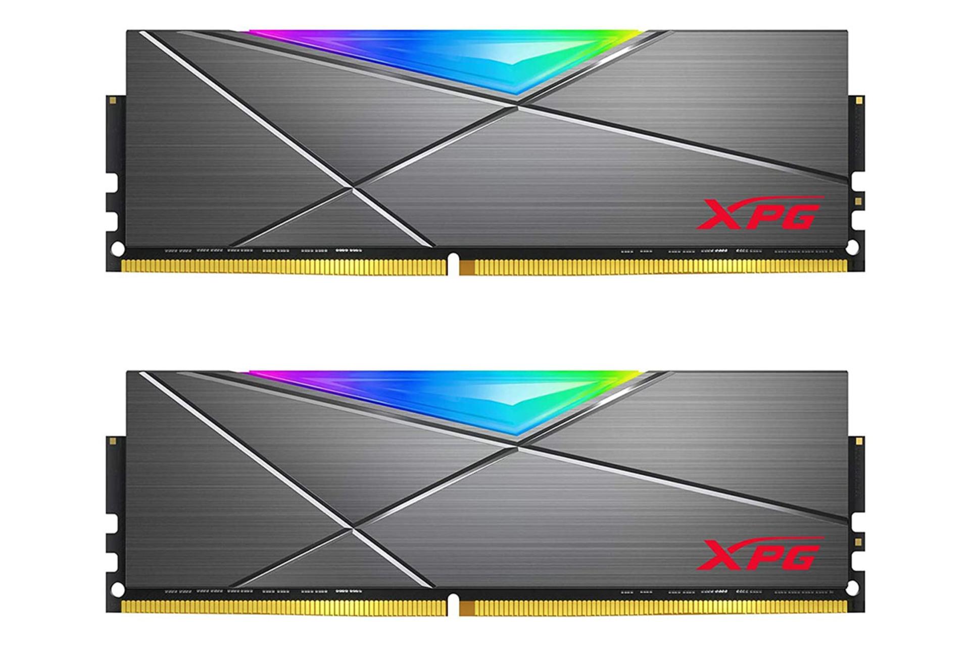 ای دیتا XPG SPECTRIX D50 ظرفیت 32 گیگابایت (2x16) از نوع DDR4-3600 نمای روبرو