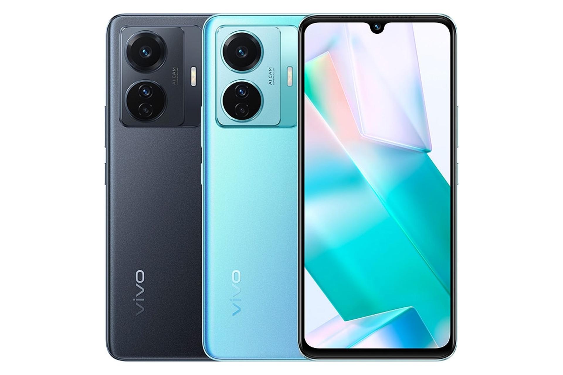 گوشی موبایل T1 پرو ویوو / vivo T1 Pro آبی و مشکی