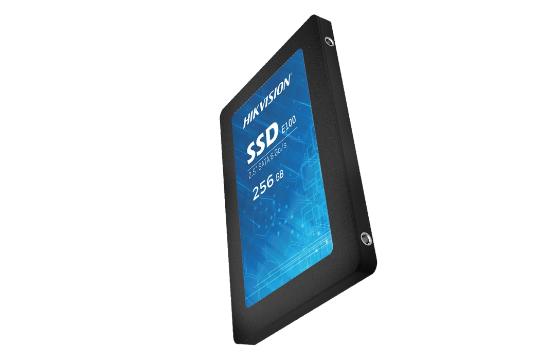نمای کناری SSD هایک ویژن HikVision E100 SATA 2.5 Inch 256GB ظرفیت 256 گیگابایت