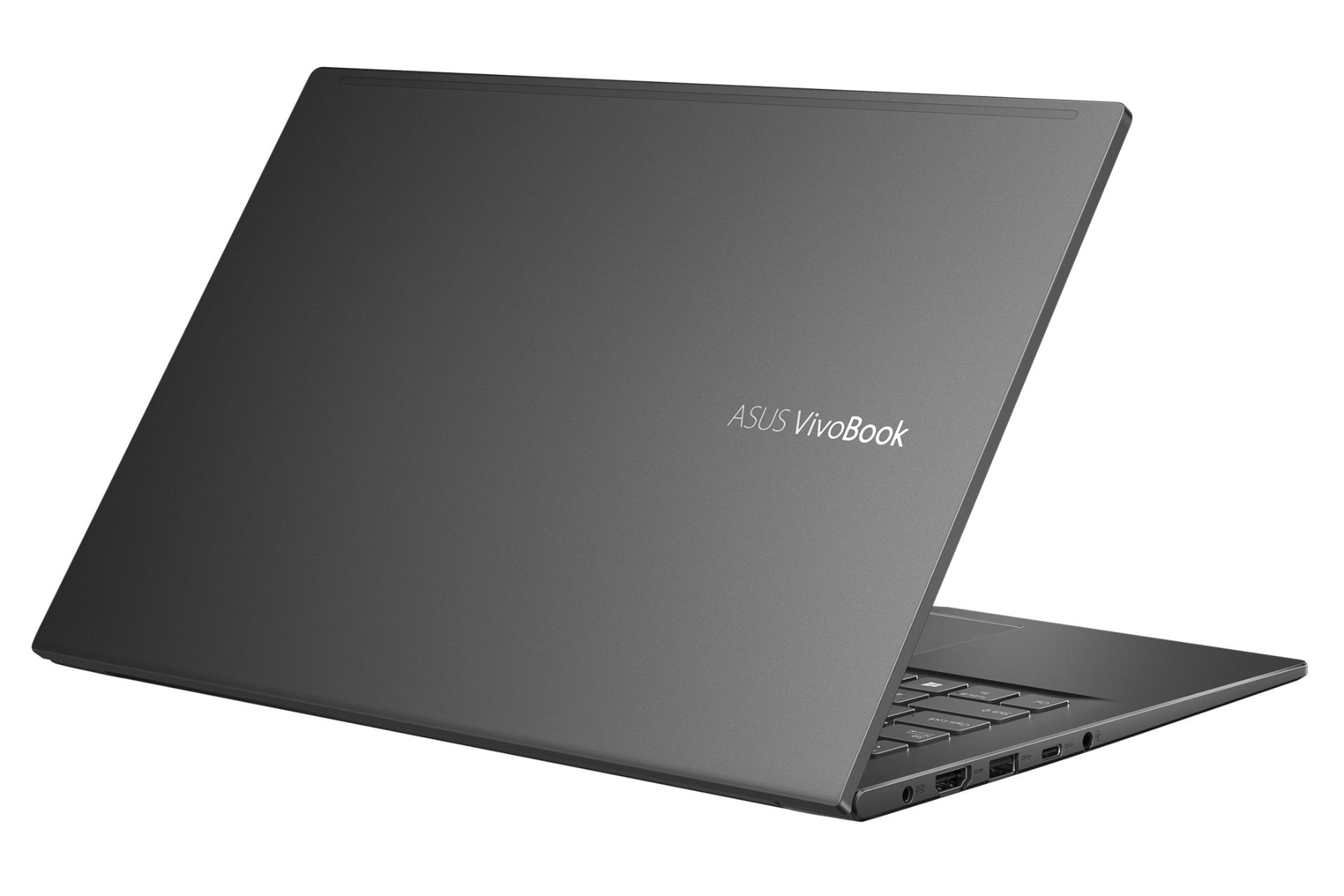 نیمرخ پشت و چپ لپ تاپ VivoBook 14 K413EQ ایسوس