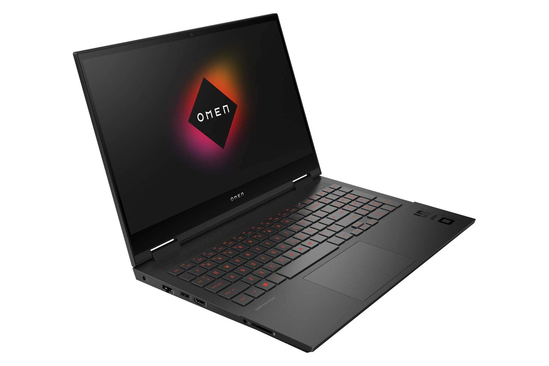 نمای نیمرخ چپ لپ تاپ اچ پی اومن EK0010CA