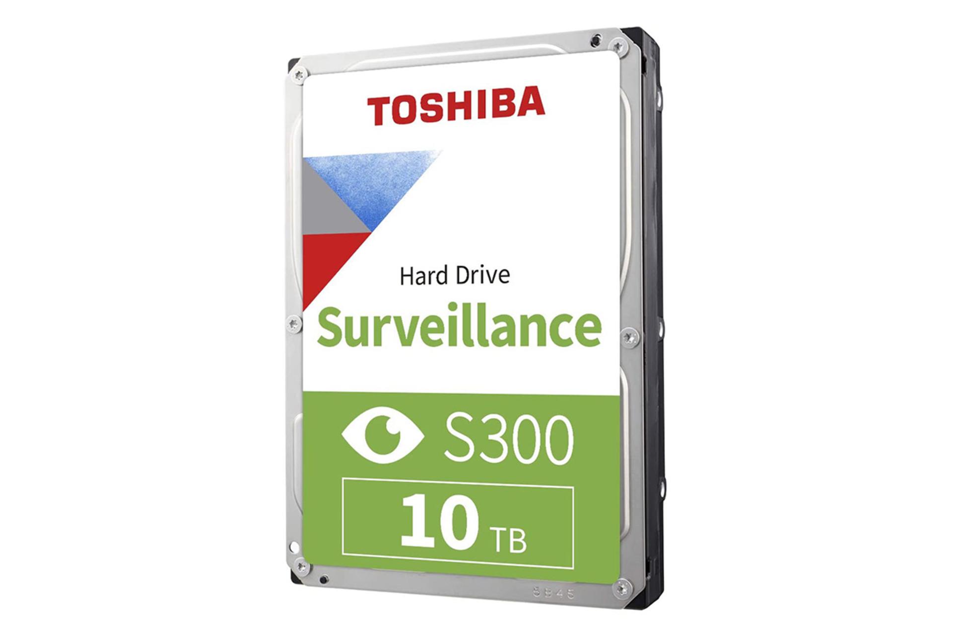 نمای نیمرخ هارد اکسترنال توشیبا S300 Surveillance ظرفیت 10 ترابایت