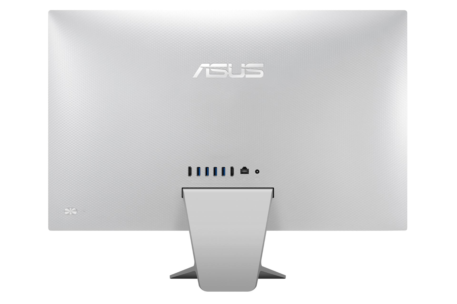نمای پشت کامپیوتر آل این وان All in One ASUS M3400 سفید