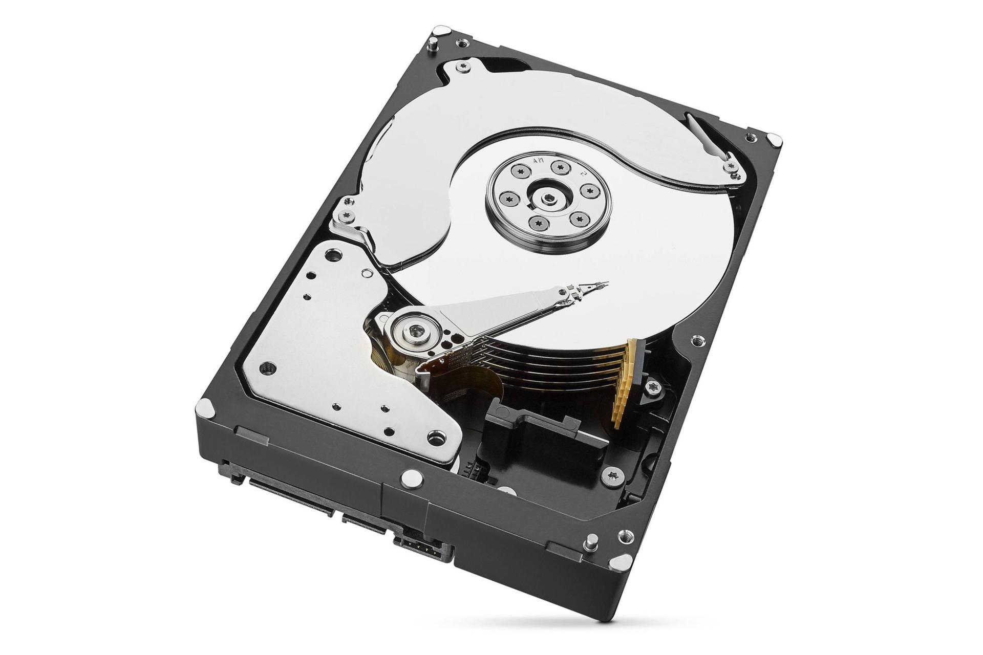 نمای پشت هارد دیسک سیگیت Exos 7E8 ST6000NM002A ظرفیت 6 ترابایت