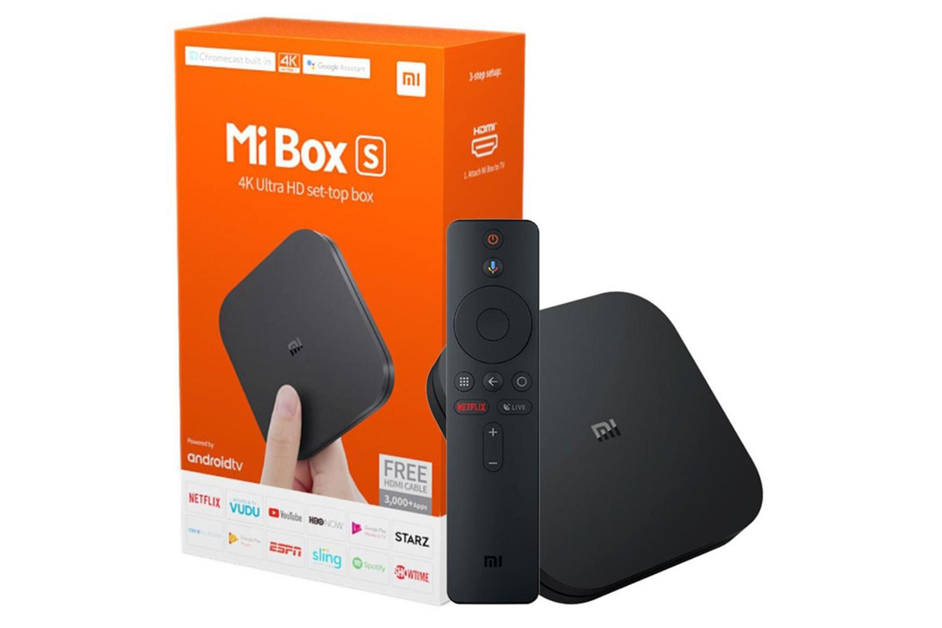 مرجع متخصصين ايران جعبه اندرويد باكس شيائومي مي باكس 4K 