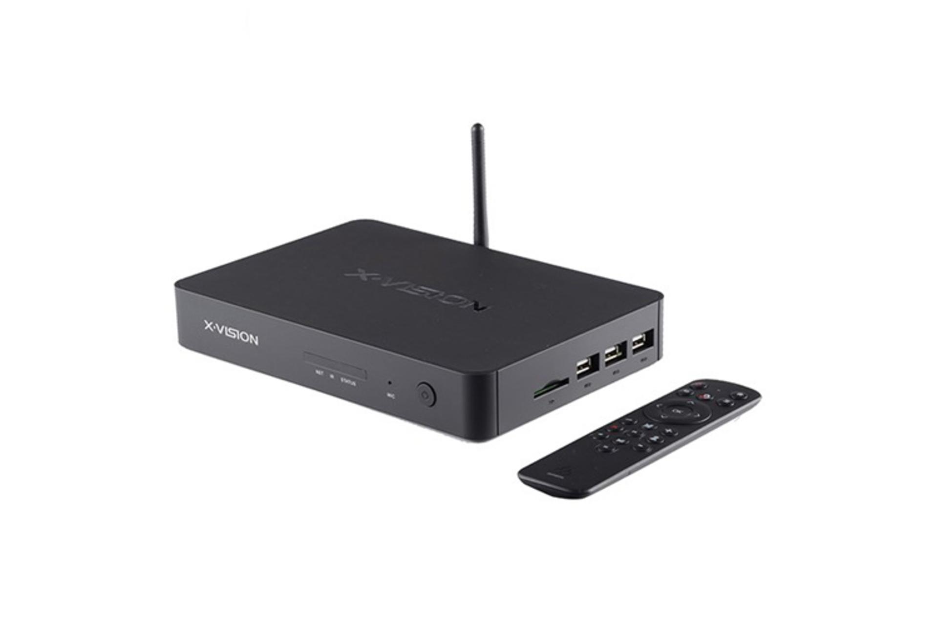 نمای راست اندروید باکس ایکس ویژن XSMT-110