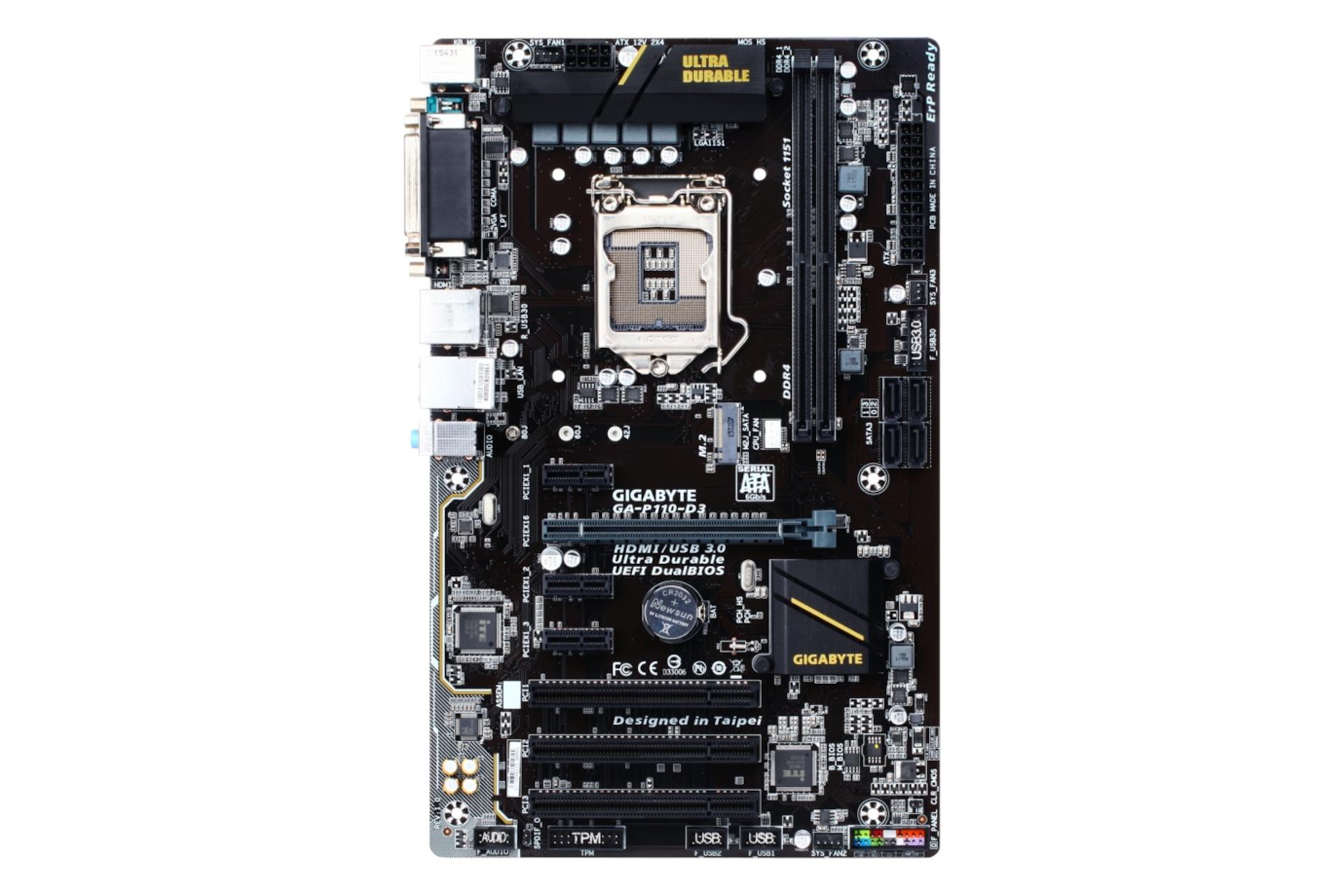 مادربرد گیگابایت GIGABYTE GA-P110-D3 (rev. 1.0)