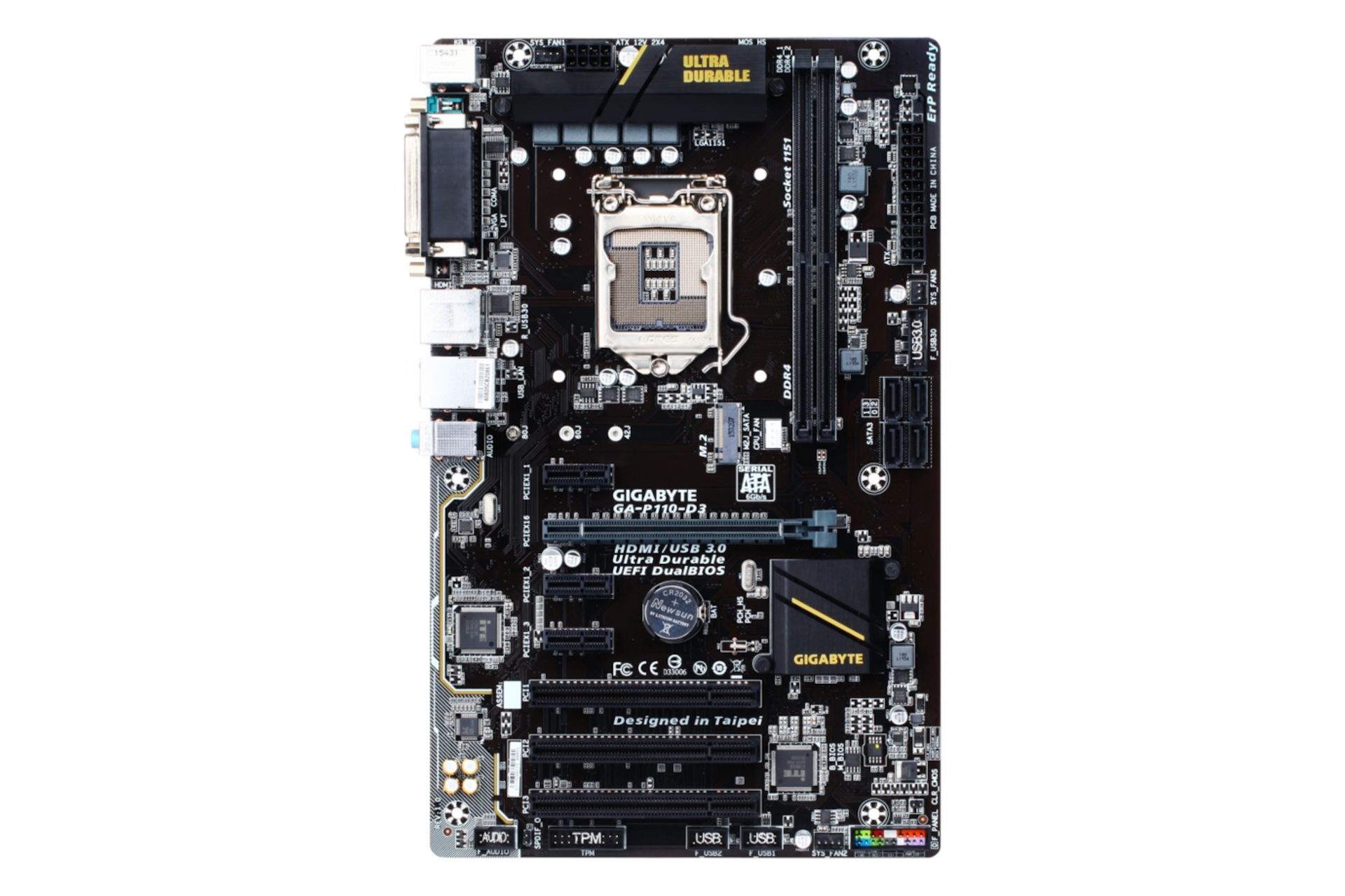 مادربرد گیگابایت GIGABYTE GA-P110-D3 (rev. 1.0)