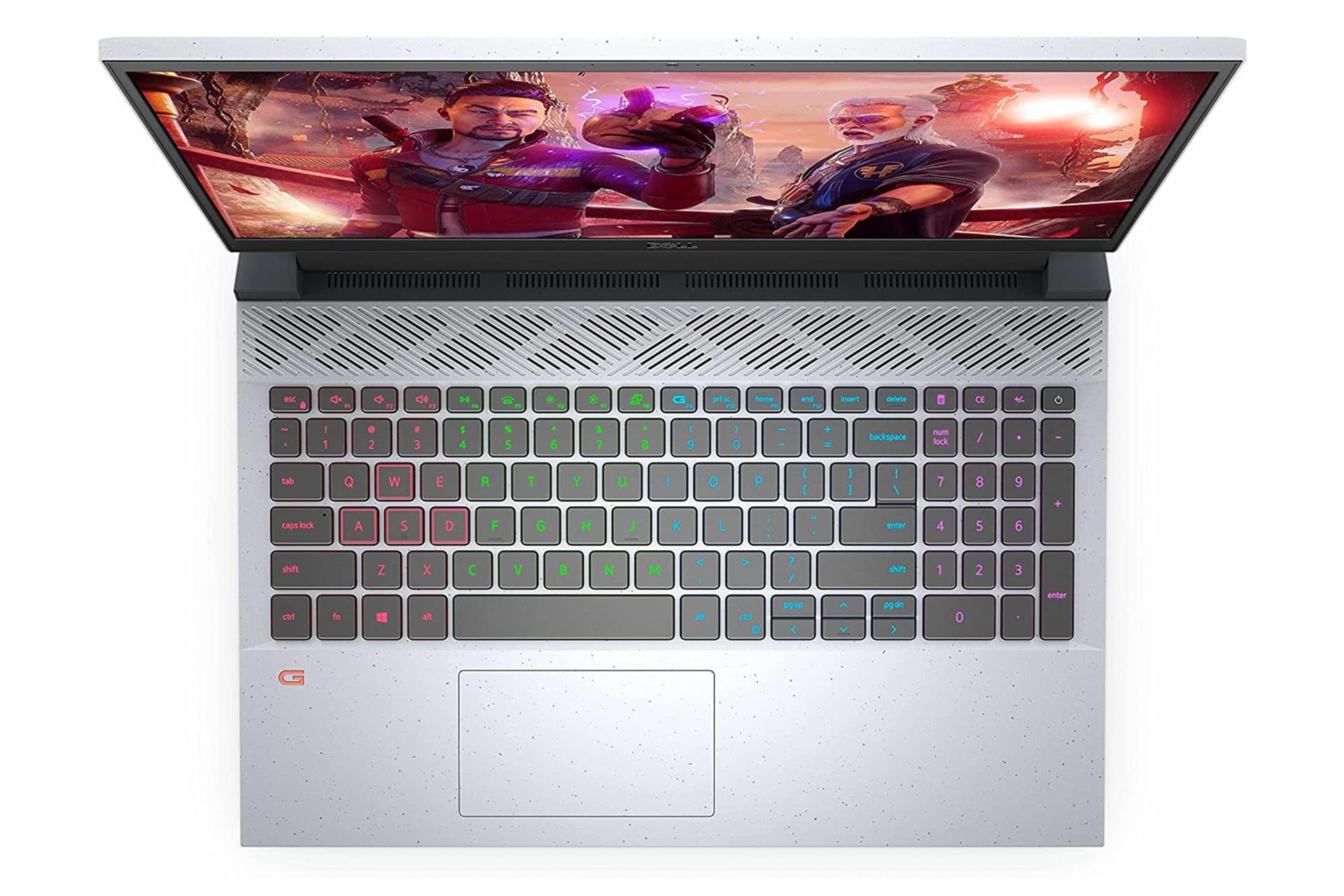 نمای بالا لپ تاپ دل G15 رایزن ادیشن