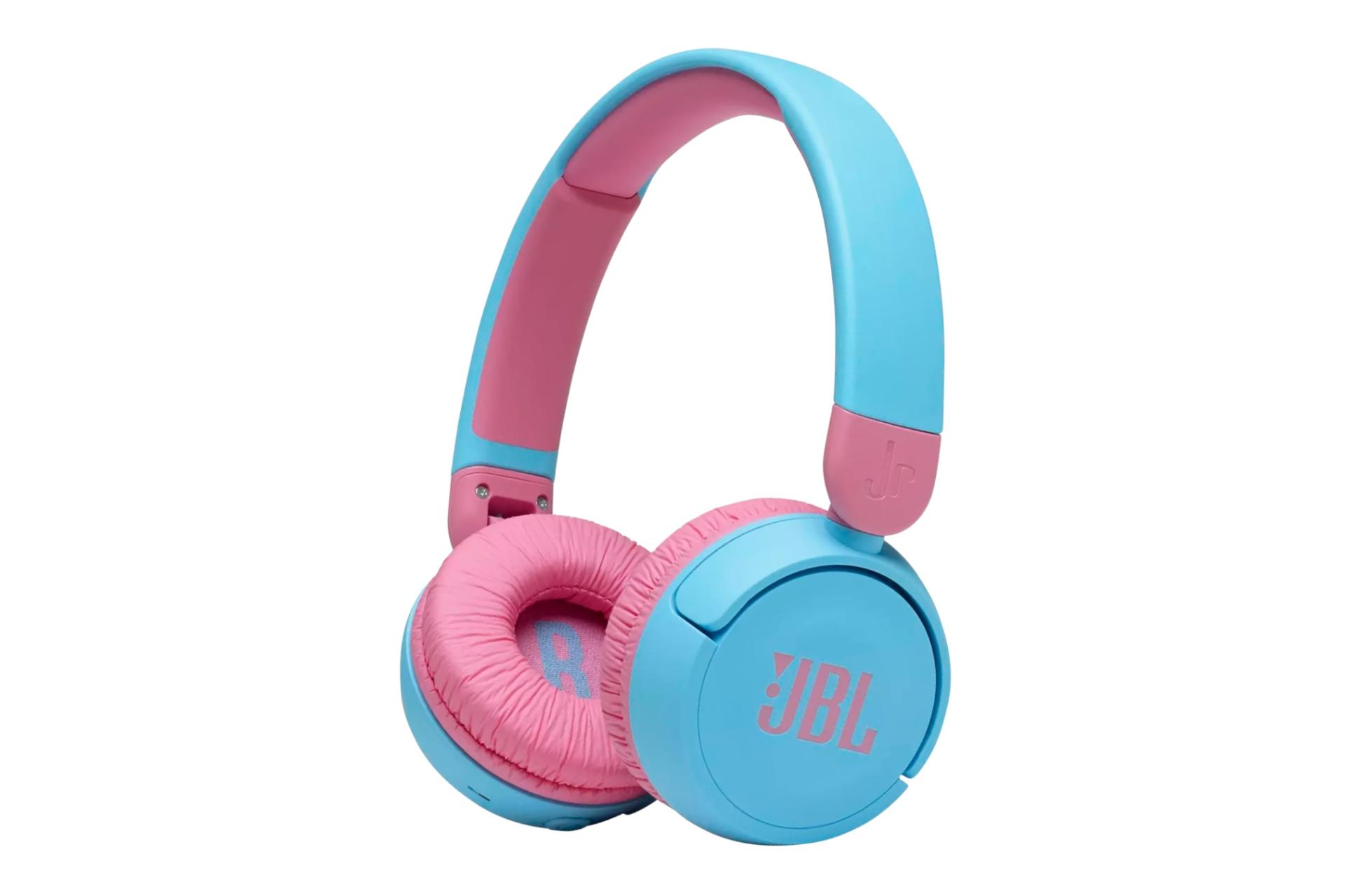 هدفون بی سیم جی بی ال JBL JR310BT آبی روشن و صورتی