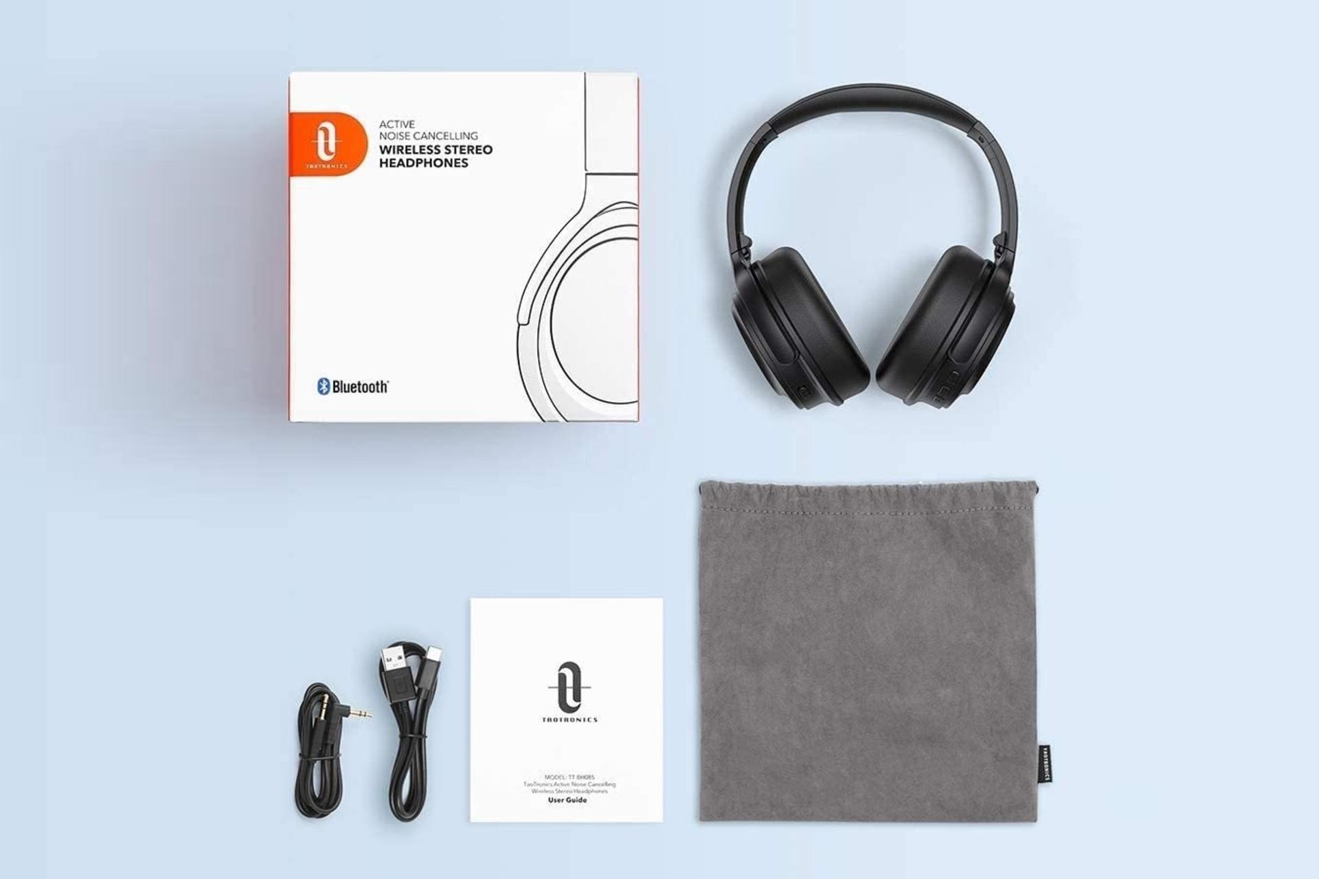 اقلام همراه هدفون بی سیم تائوترونیکس TaoTronics SoundSurge 85