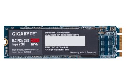 گیگابایت GP-GSM2NE8256GNTD NVMe M.2 ظرفیت 256 گیگابایت