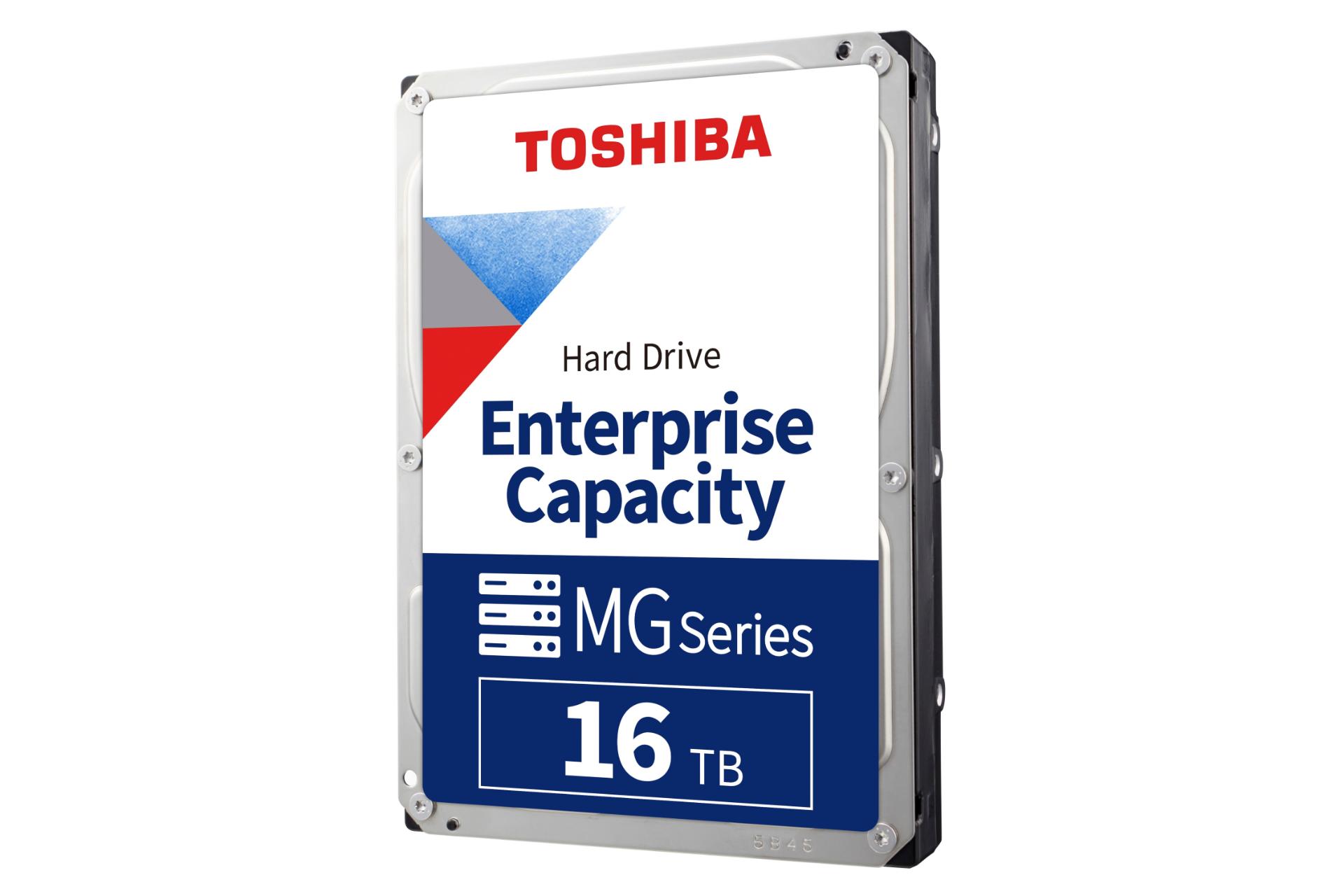 نمای راست هارد دیسک توشیبا Toshiba MG08 Enterprise Capacity SATA 3.5 Inch 16TB ظرفیت 16 ترابایت