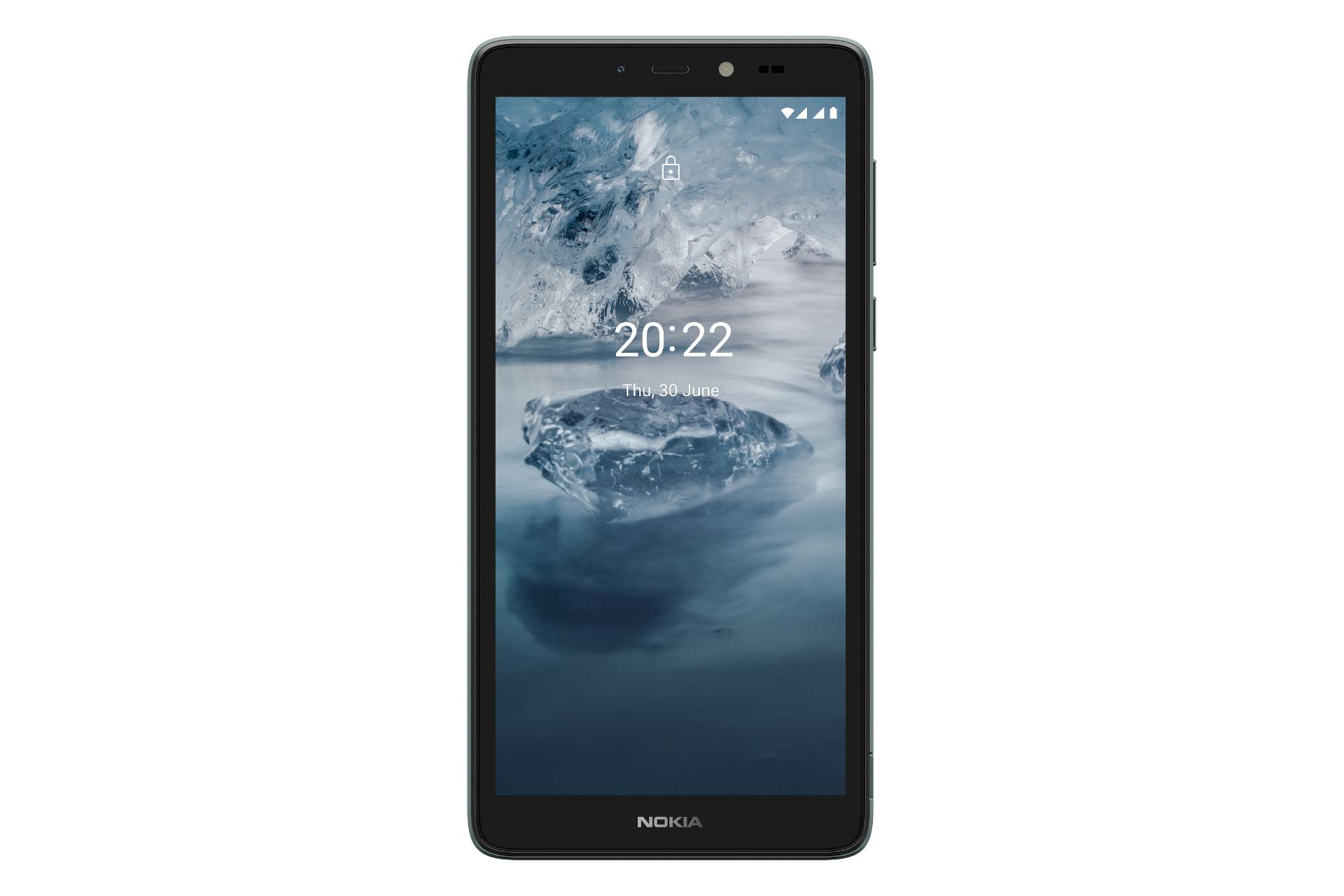 پنل جلو گوشی موبایل نوکیا C2 نسل دوم / Nokia C2 2nd Edition آبی تیره