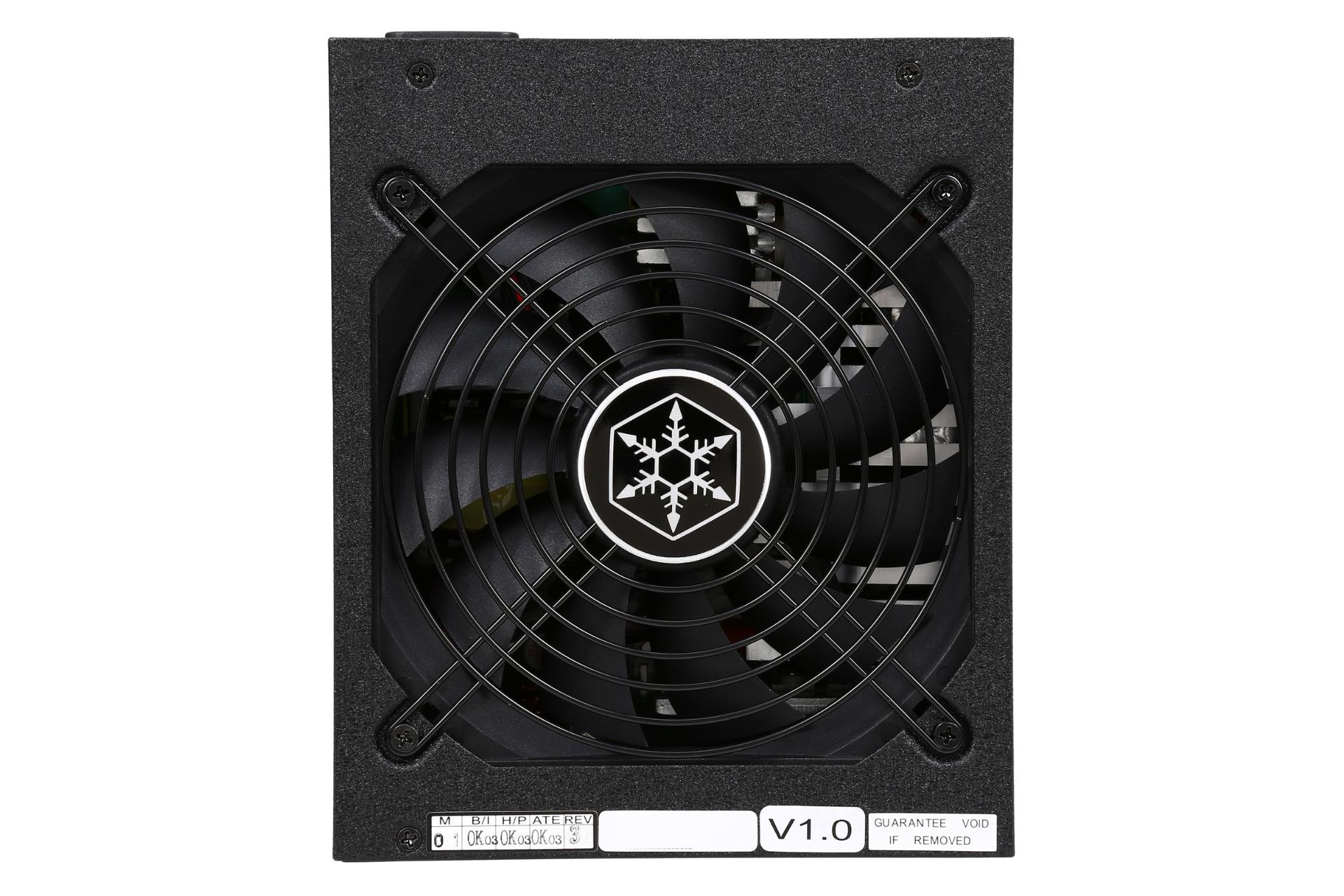 نمای فن پاور کامپیوتر سیلور استون ST1500-GS با توان 1500 وات