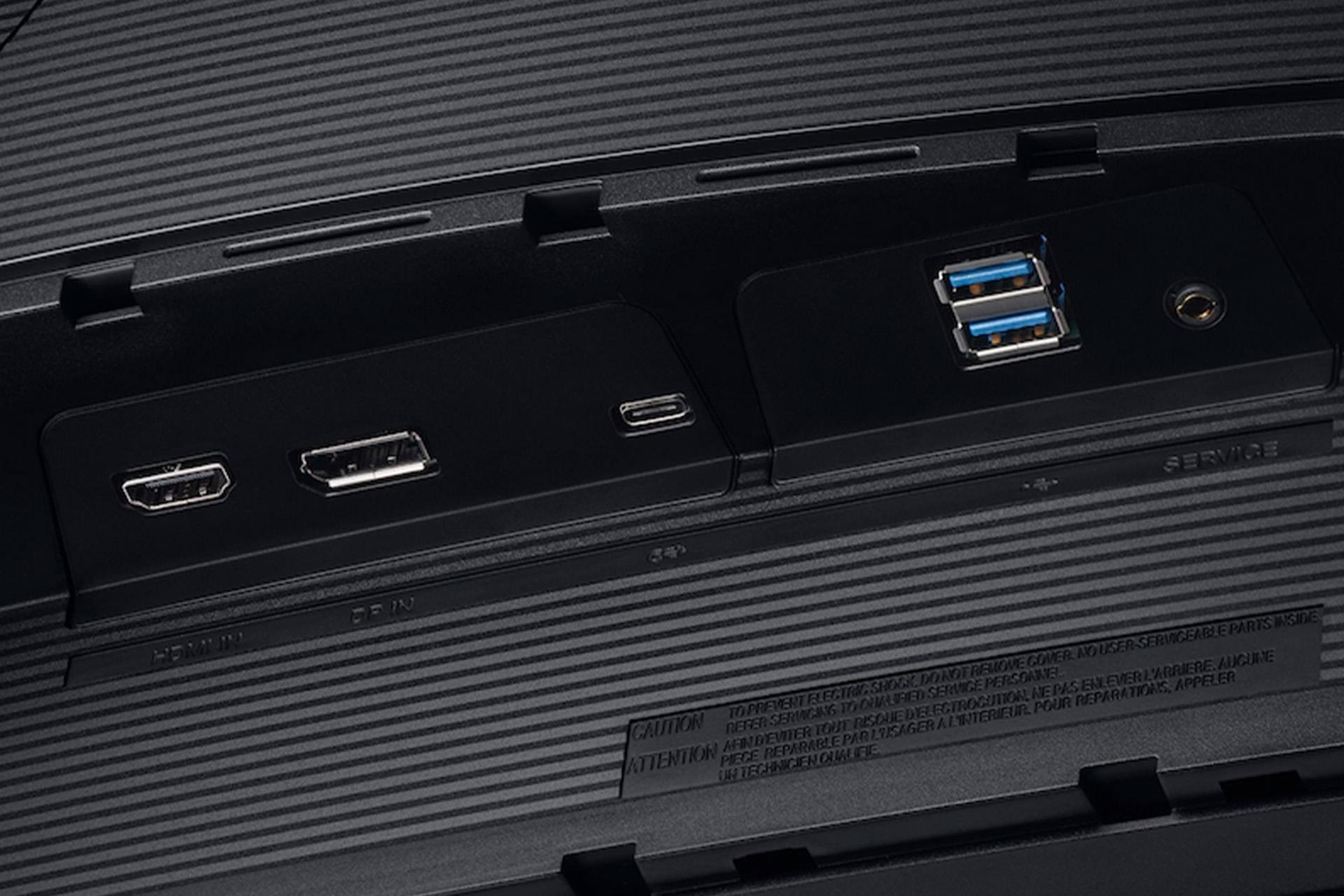 مانیتور سامسونگ 34 اینچ مدل 34CH890 اتصالات