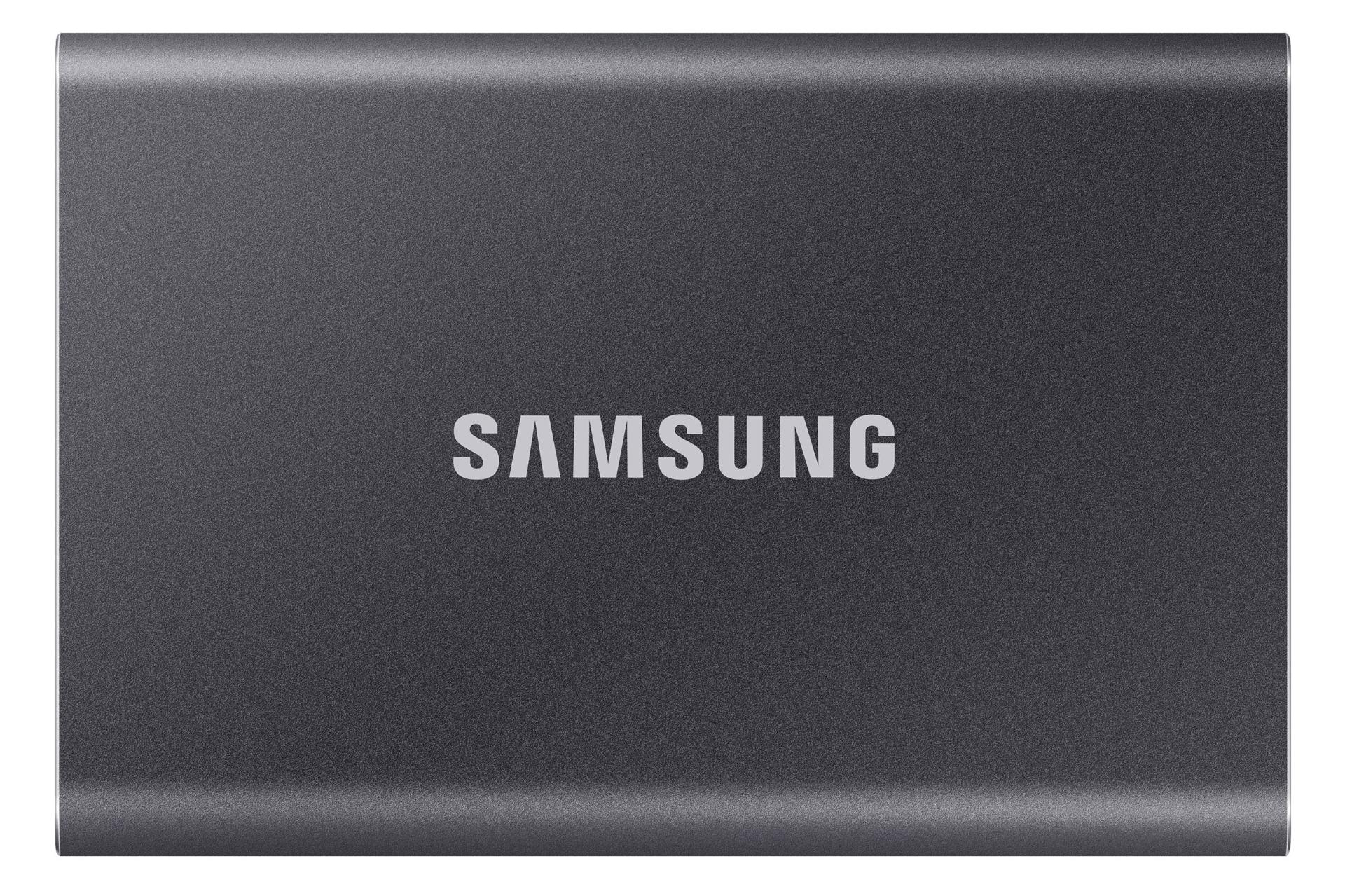 نمای روبرو SSD سامسونگ Samsung T7 USB 3.2 Gen 2