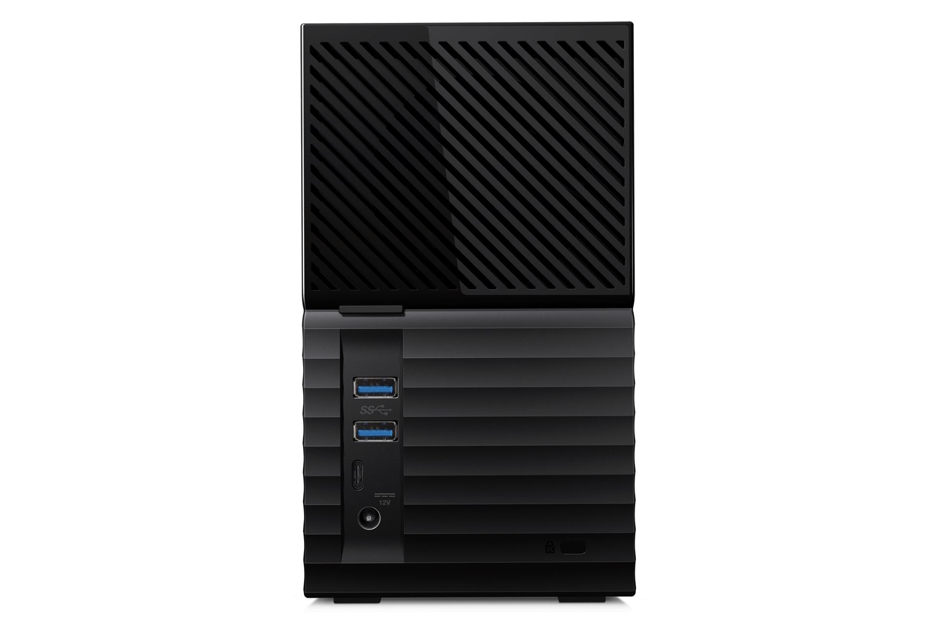 درگاه هارد دیسک وسترن دیجیتال Western Digital My Book Duo 3.5 Inch 16TB ظرفیت 16 ترابایت
