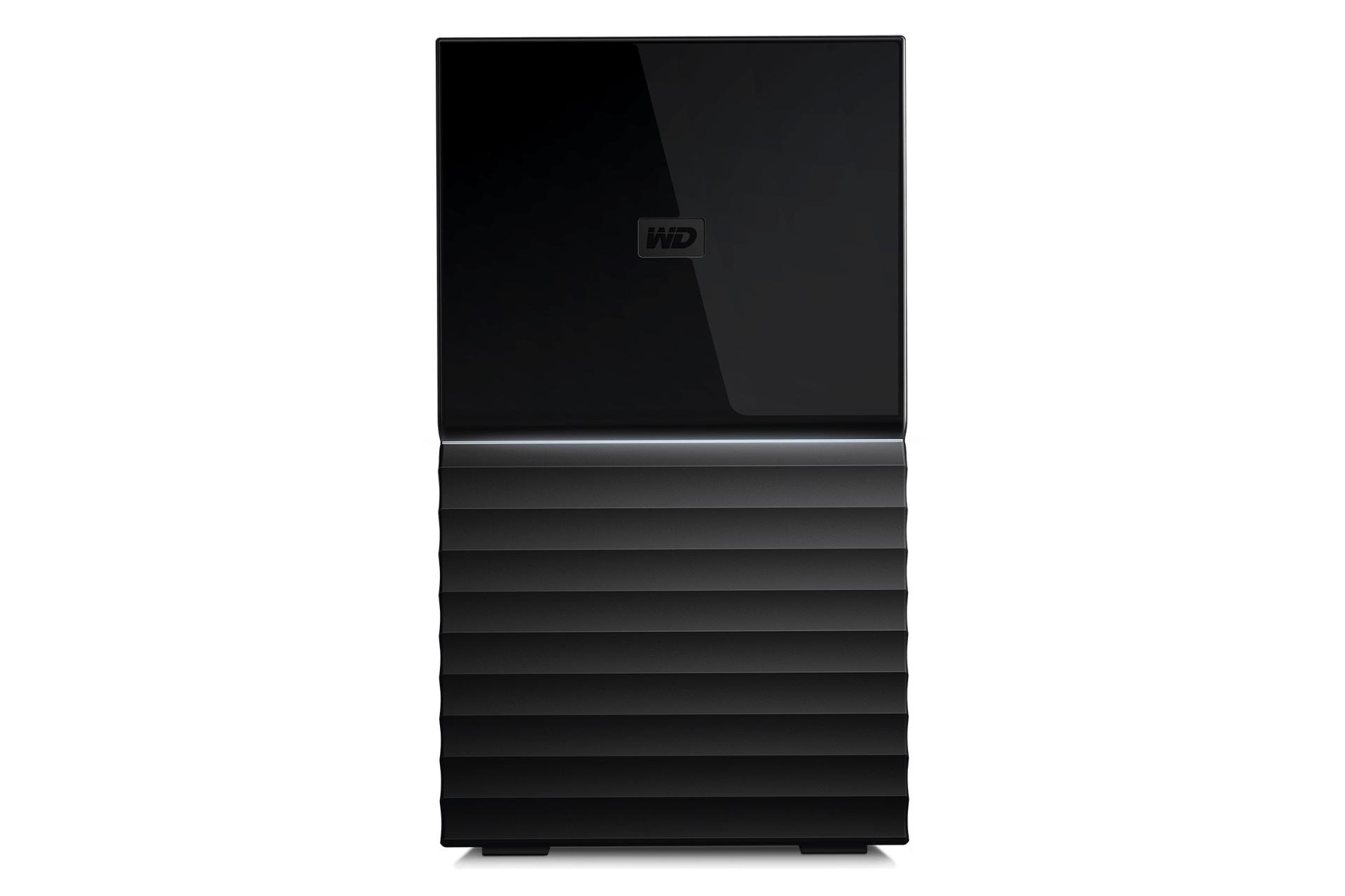 نمای روبرو هارد دیسک وسترن دیجیتال Western Digital My Book Duo 3.5 Inch 16TB ظرفیت 16 ترابایت