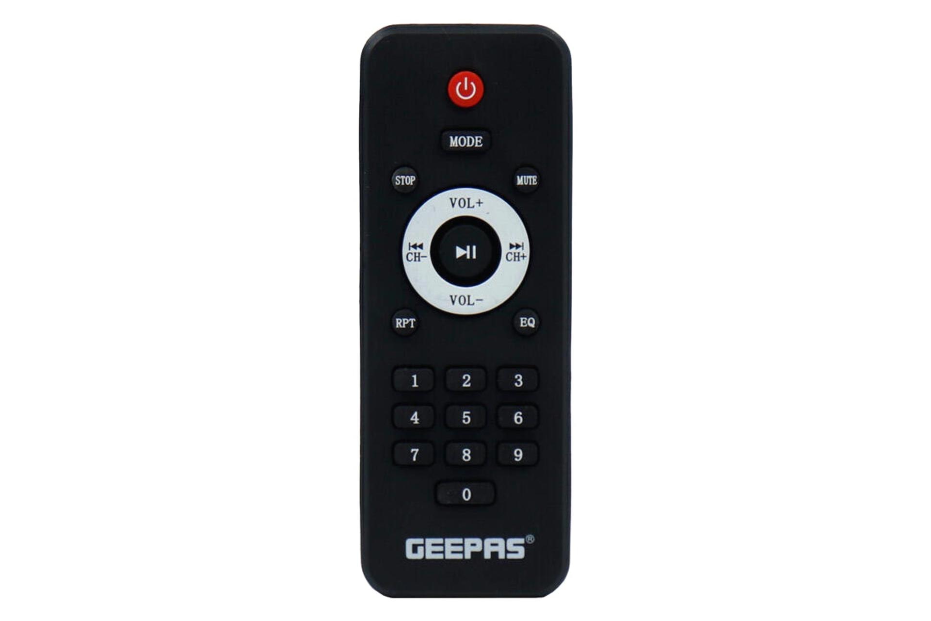 ریموت کنترل اسپیکر جی پاس GEEPAS GMS8568