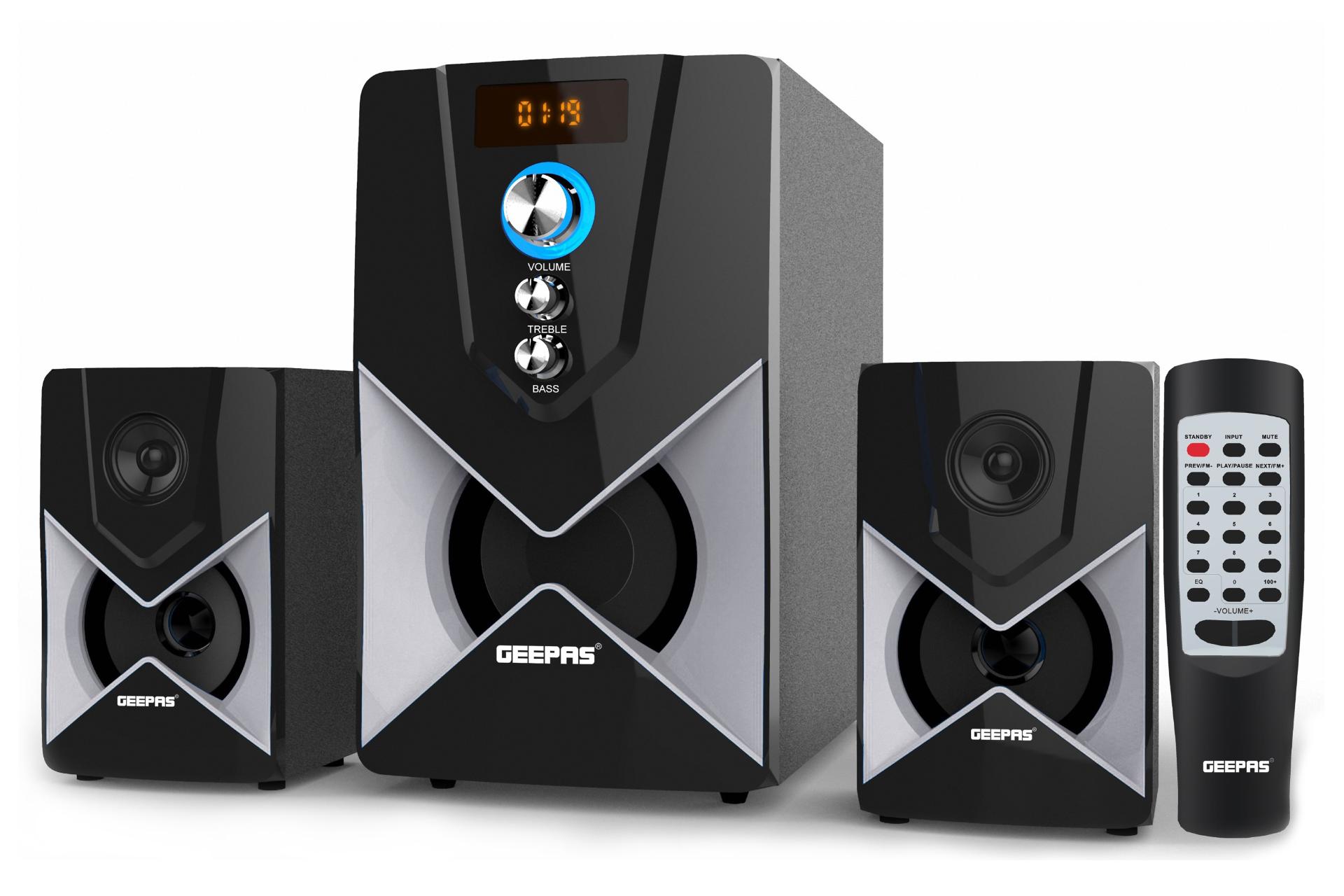 نمای راست اسپیکر جی پاس GEEPAS GMS8515