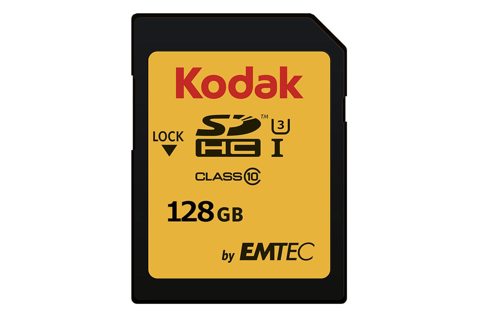 Emtec Kodak SDXC Class 10 UHS-I U3 128GB