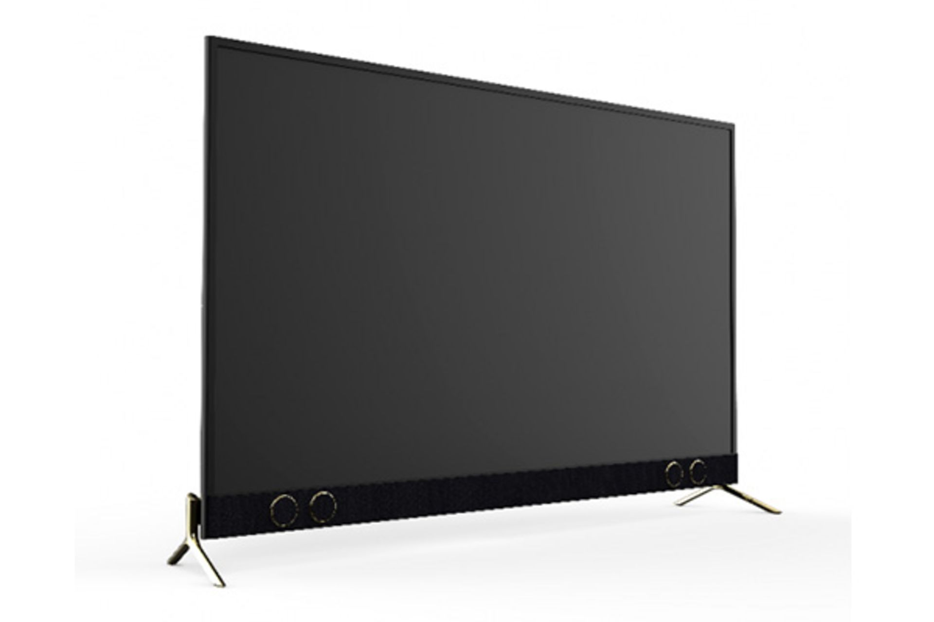 نمای کنار تلویزیون مارشال ME-5063 با صفحه خاموش