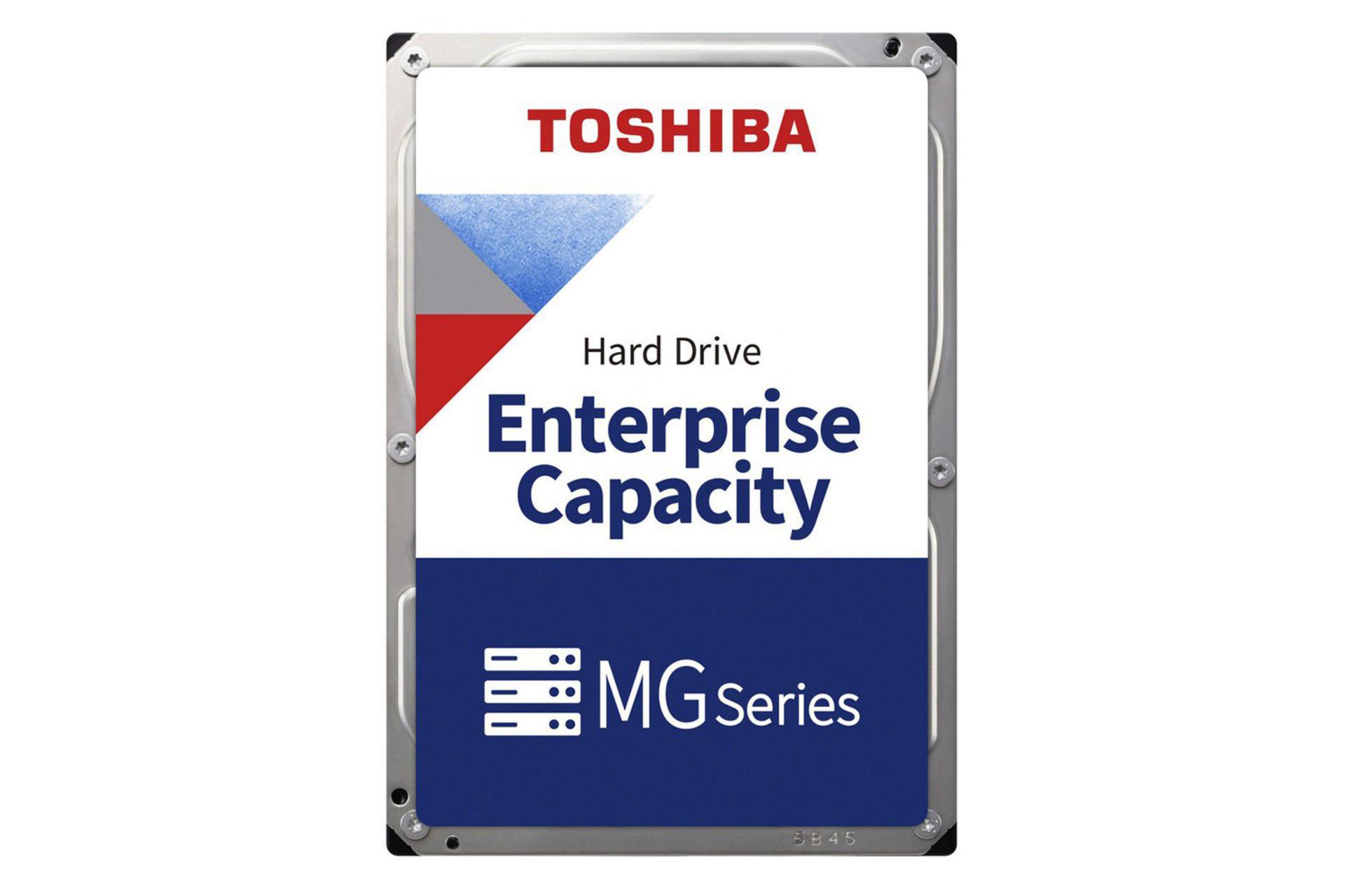 نمای روبرو هارد دیسک توشیبا MG08ACA Enterprise Capacity ظرفیت 16 ترابایت