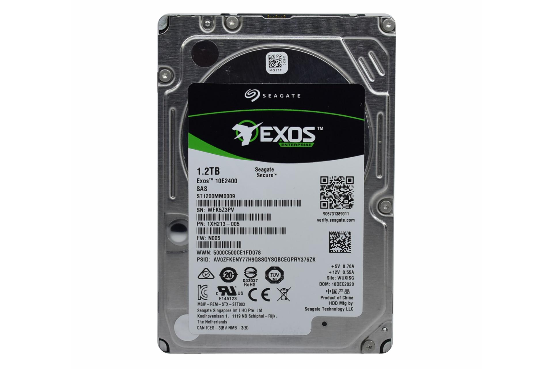 هارد دیسک سیگیت Exos 10E2400 ST1200MM0009 ظرفیت 1.2 ترابایت