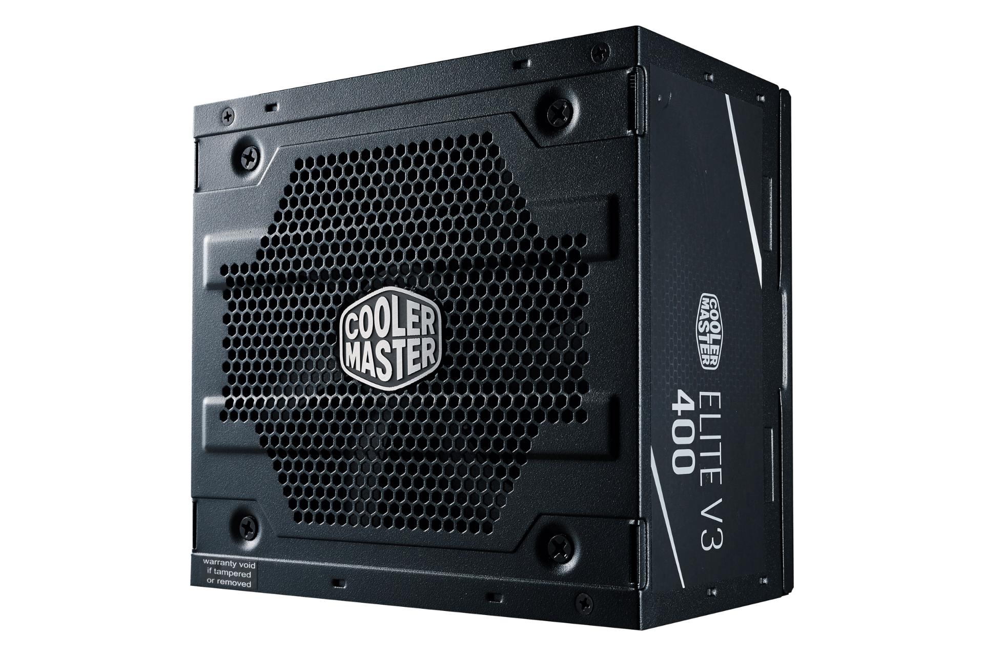 پاور کامپیوتر کولر مستر ELITE V3 230V با توان 400 وات نمای ایستاده