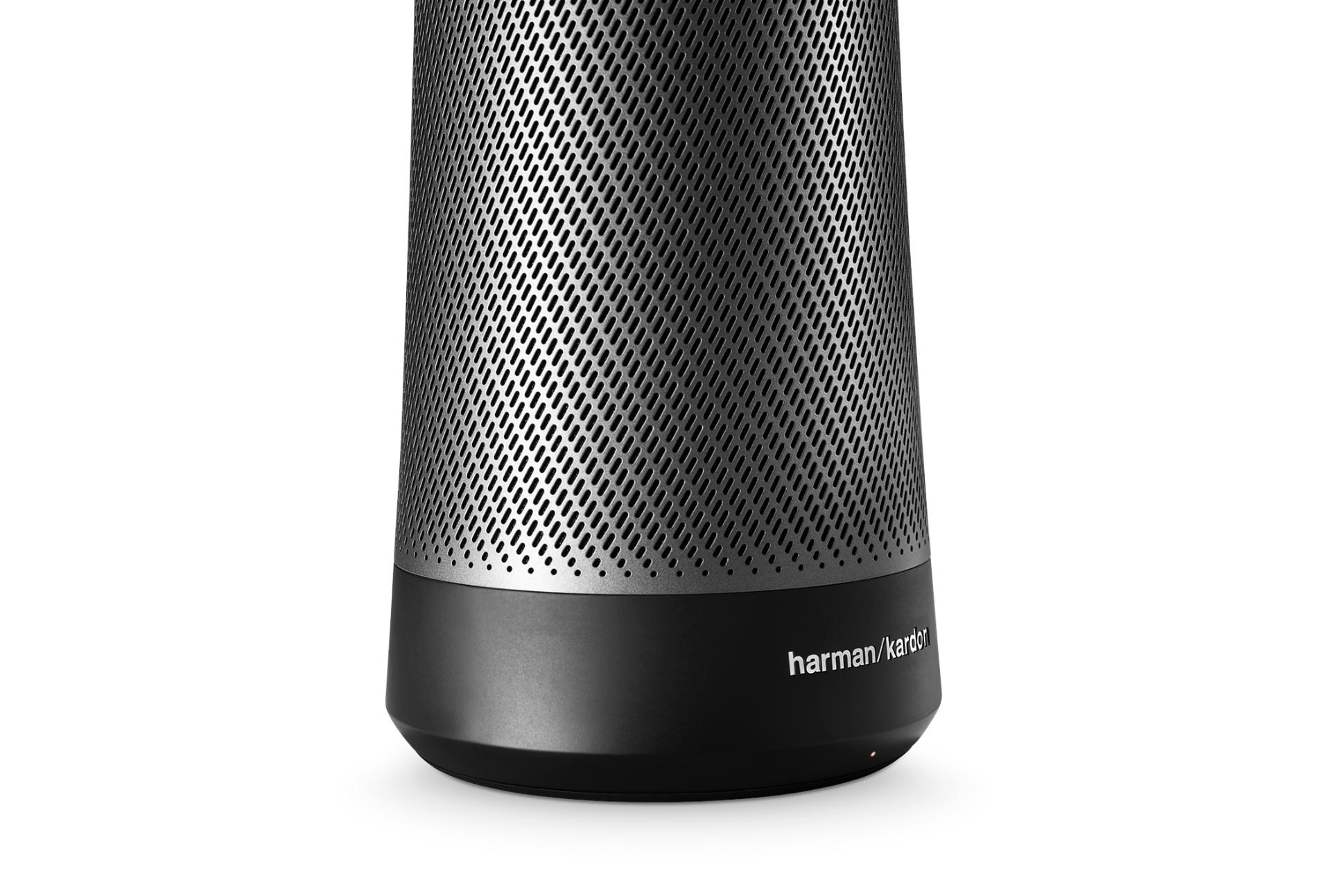 نمای پایین اسپیکر هارمن کاردن Harman Kardon Invoke مشکی