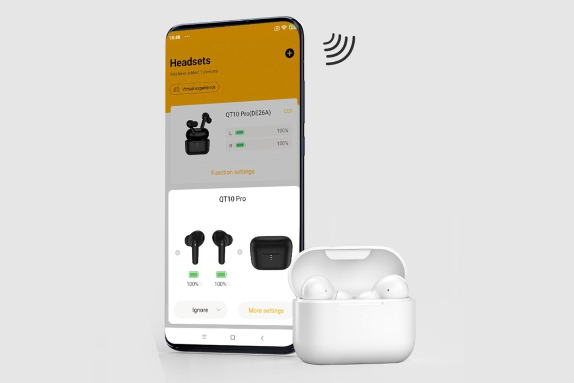 ایرباد بی سیم کیو سی وای QCY T10 Pro